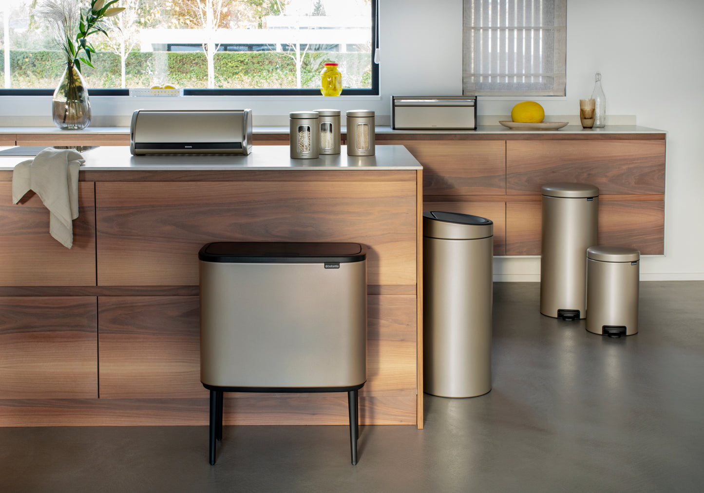 Brabantia Bo Touch 36l kierrätyskaluste kulta