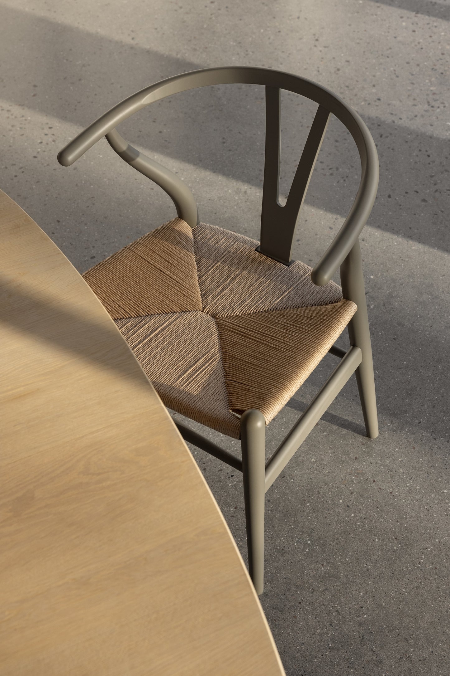 Carl Hansen & Søn CH24 Wishbone Soft Clay pyökki/luonnonväri