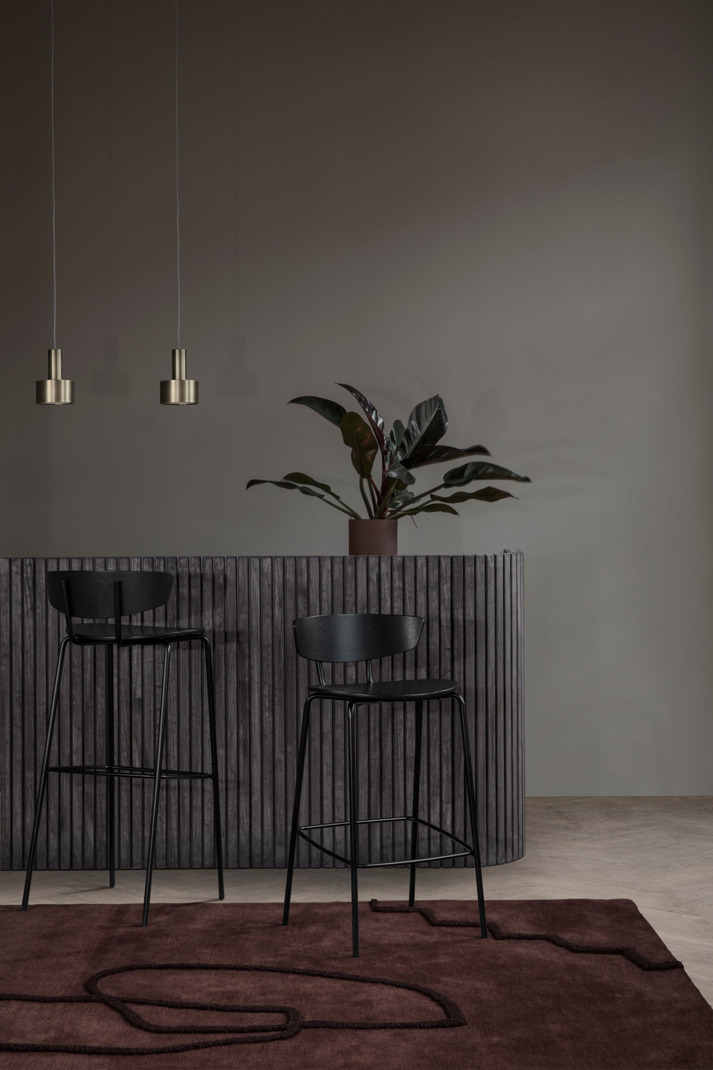 Ferm Living Disc varjostin messinki