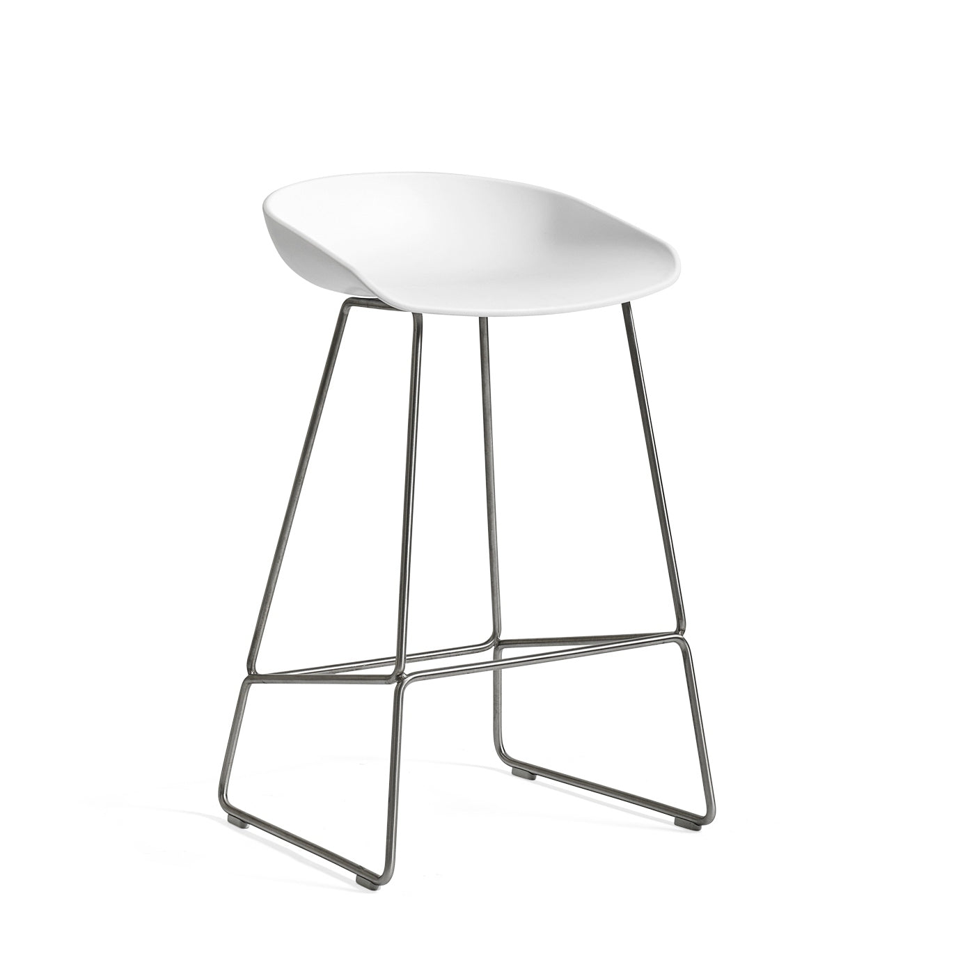 HAY AAS38 baarituoli 64cm valkoinen/teräs