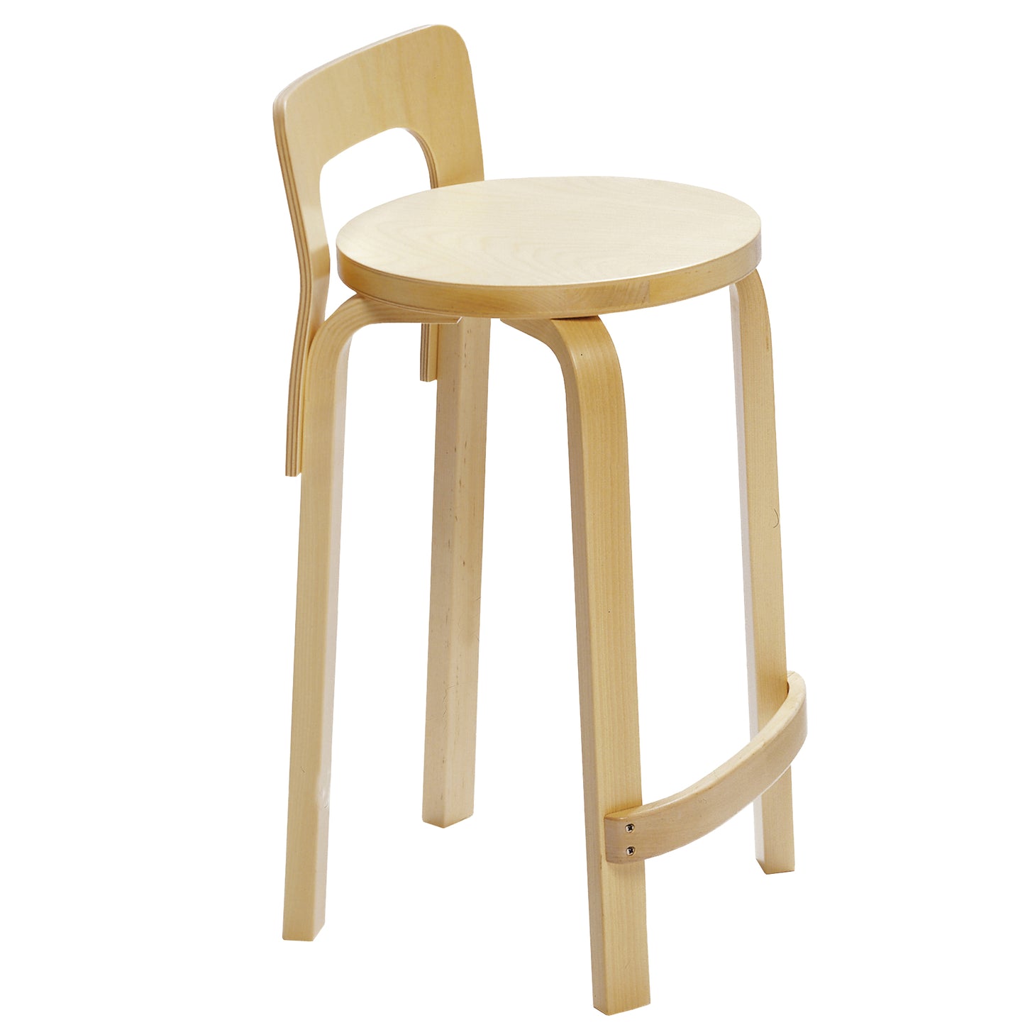 Artek K65 työtuoli koivuviilutettu