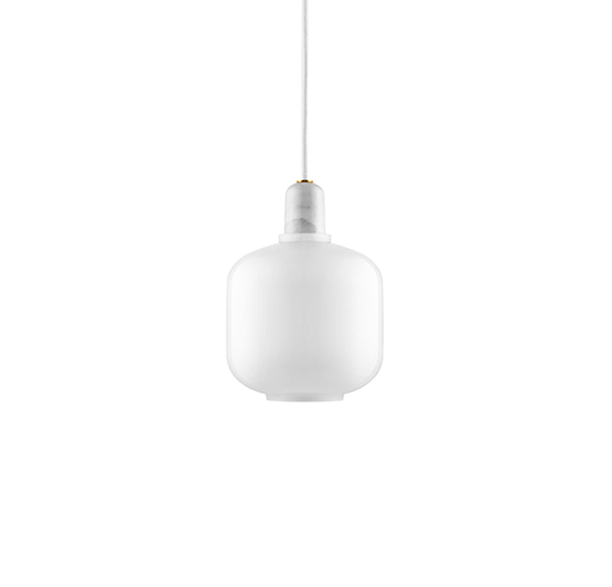 Normann Copenhagen Amp valaisin pieni valkoinen