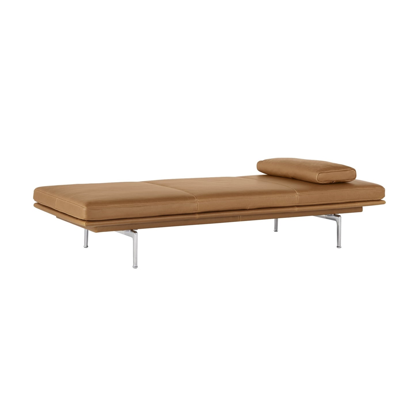 Muuto Outline Daybed tyyny Cognac nahka