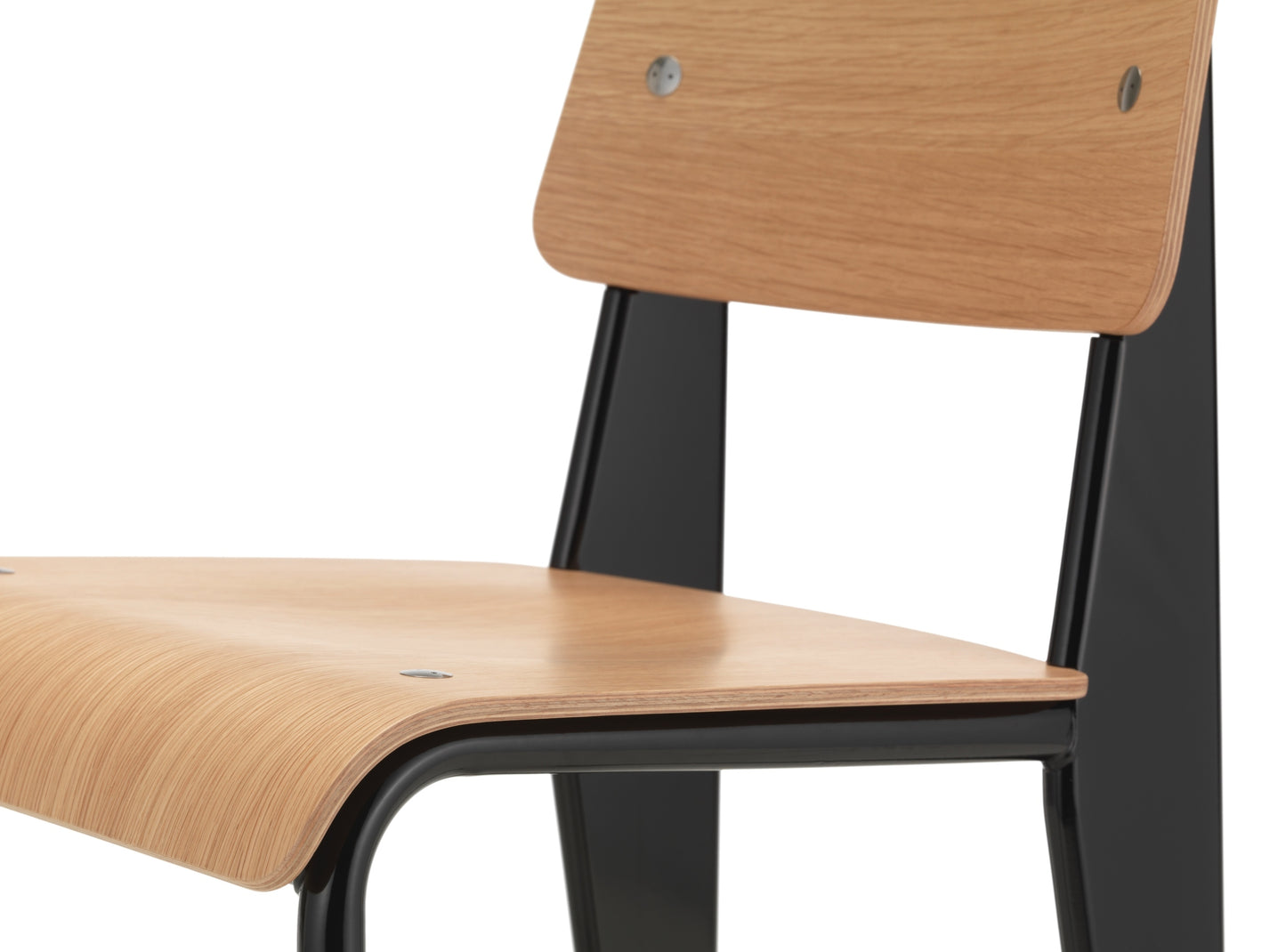 Vitra Standard tuoli tammi/musta
