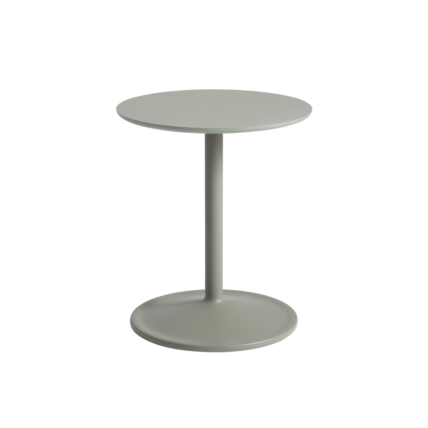 Muuto Soft sivupöytä Ø41 korkea vihreä