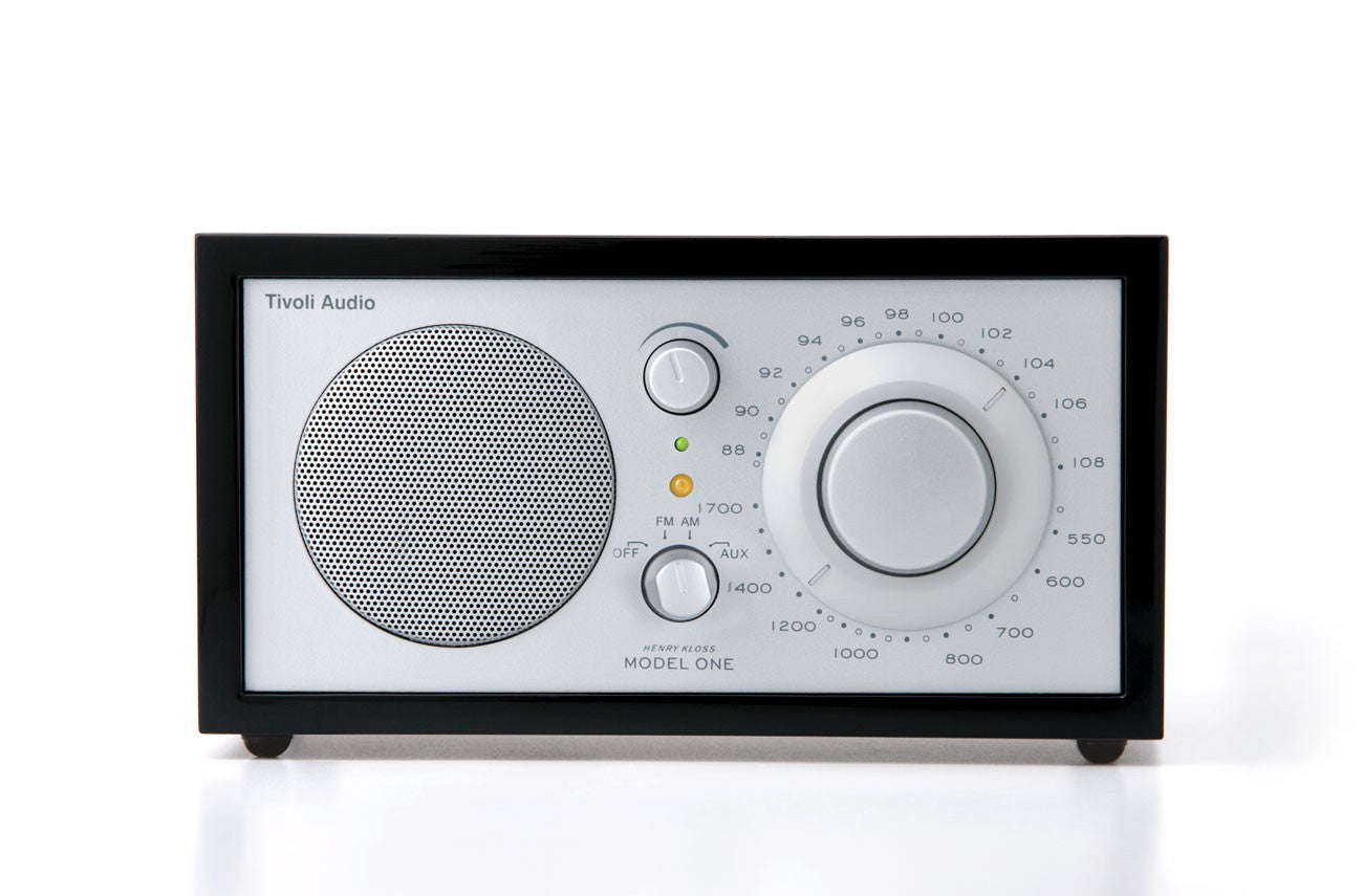 Tivoli Audio Model One musta/hopea