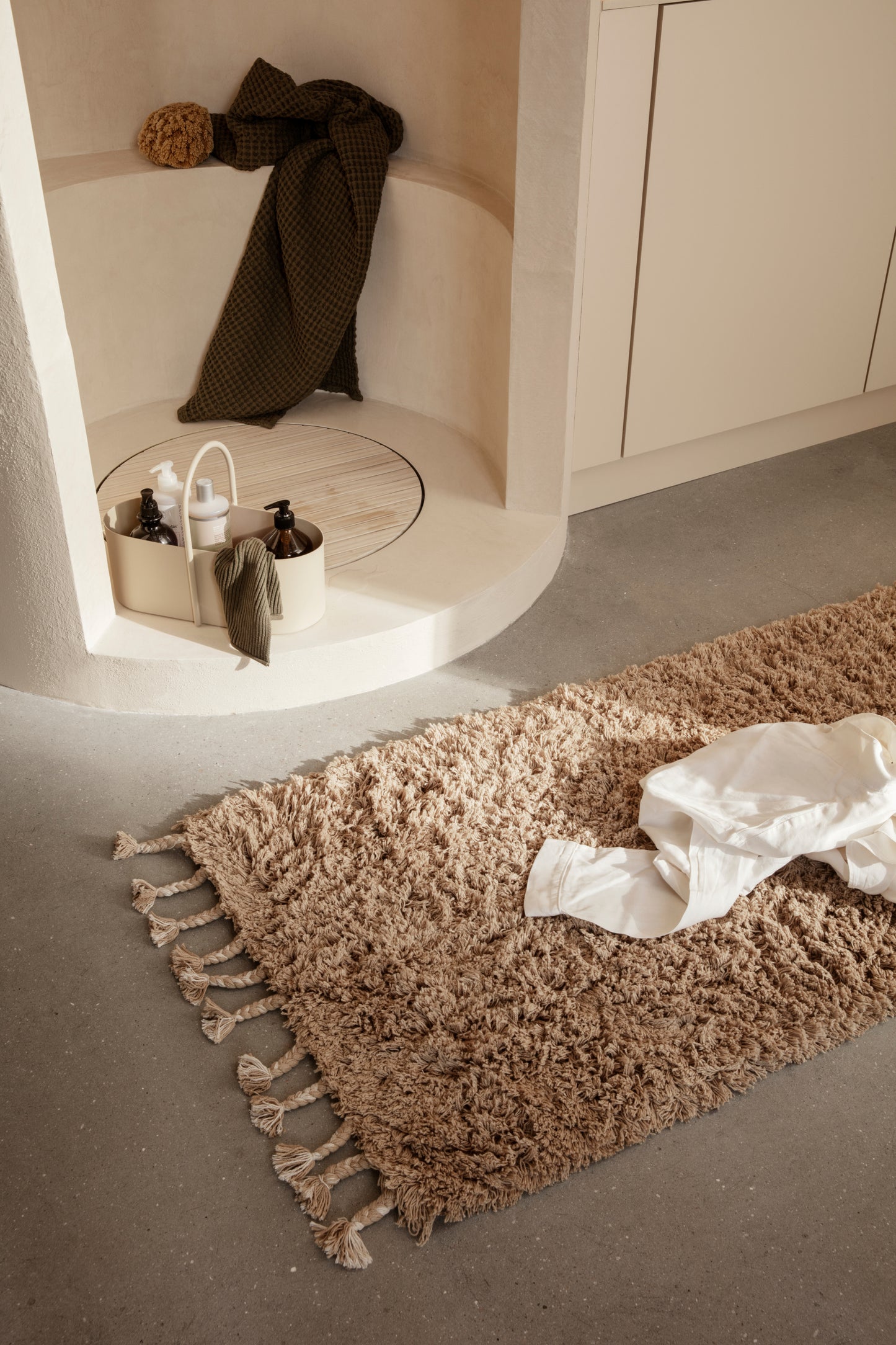 Ferm Living Amass matto 70x50 hiekka