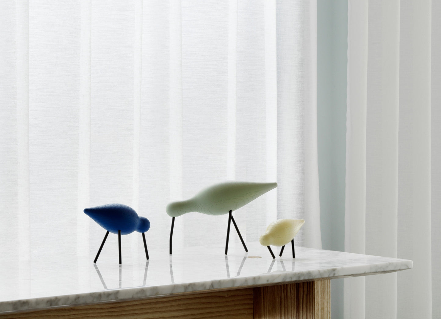 Normann Copenhagen Shorebird L vihreä/musta