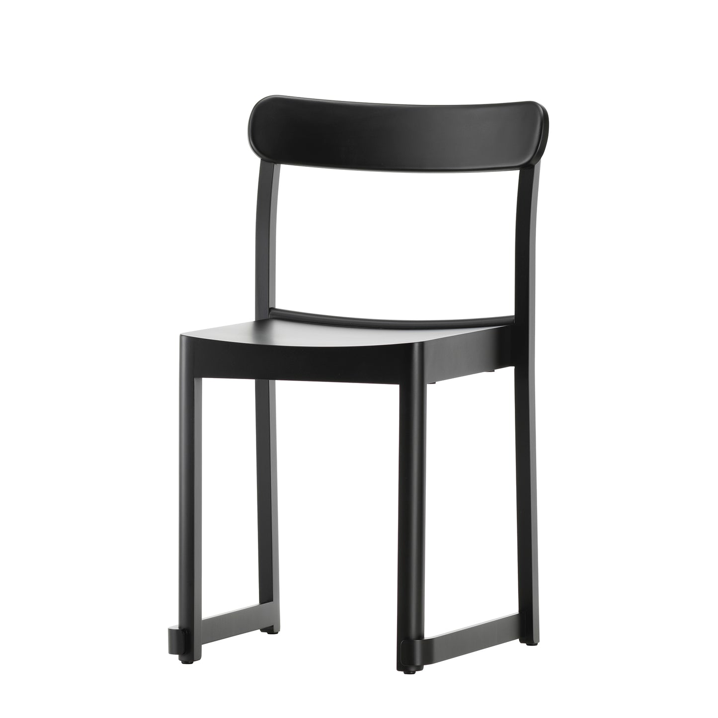 Artek Atelier tuoli maalattu musta