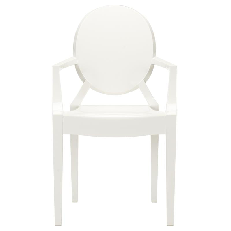 Kartell Louis Ghost kiiltävä valkoinen