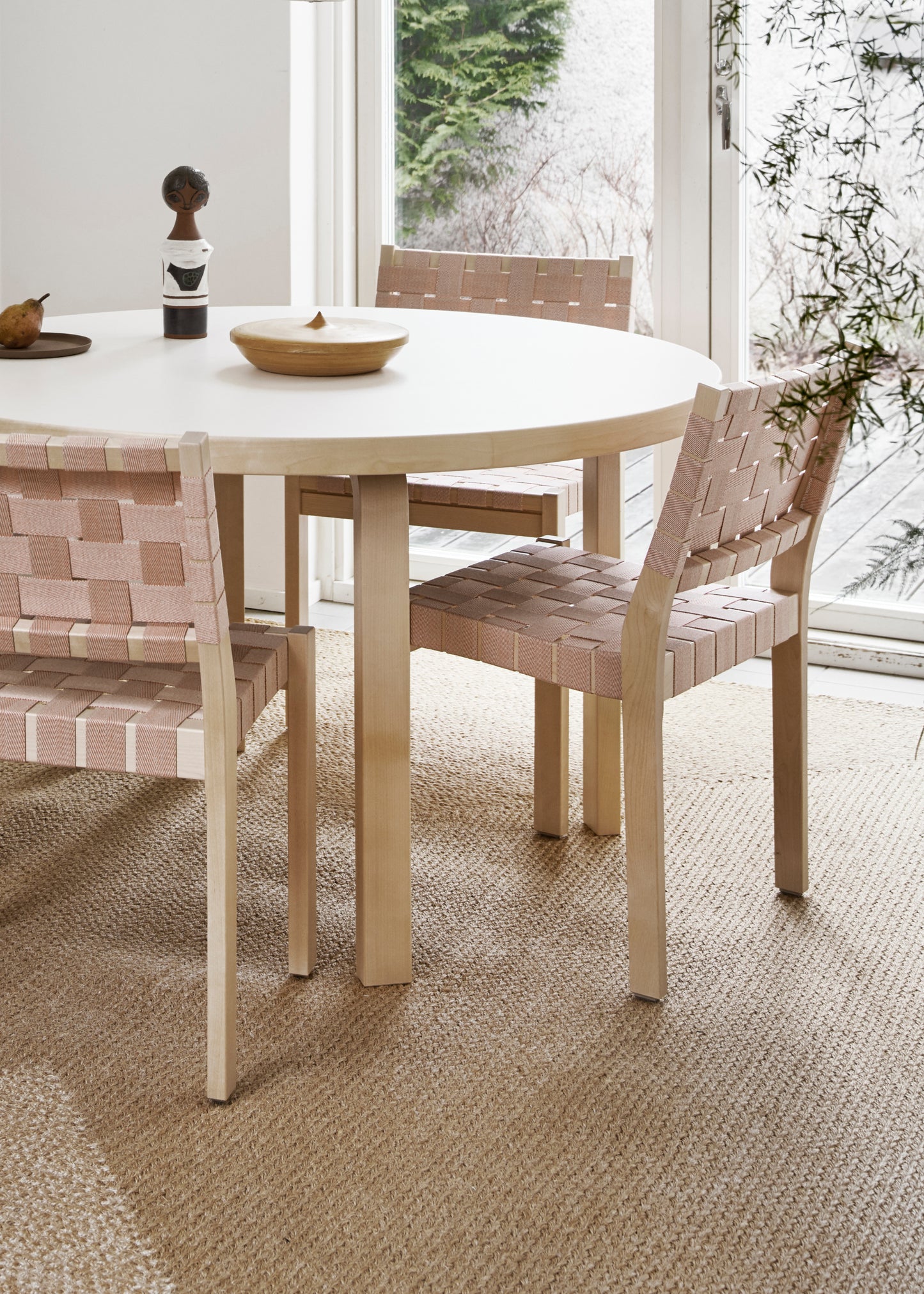Artek 91 pöytä valkoinen laminaatti