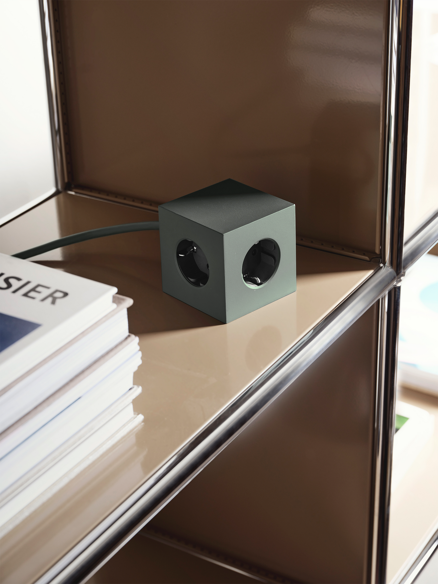 Avolt Square 1 USB jatkojohto vihreä