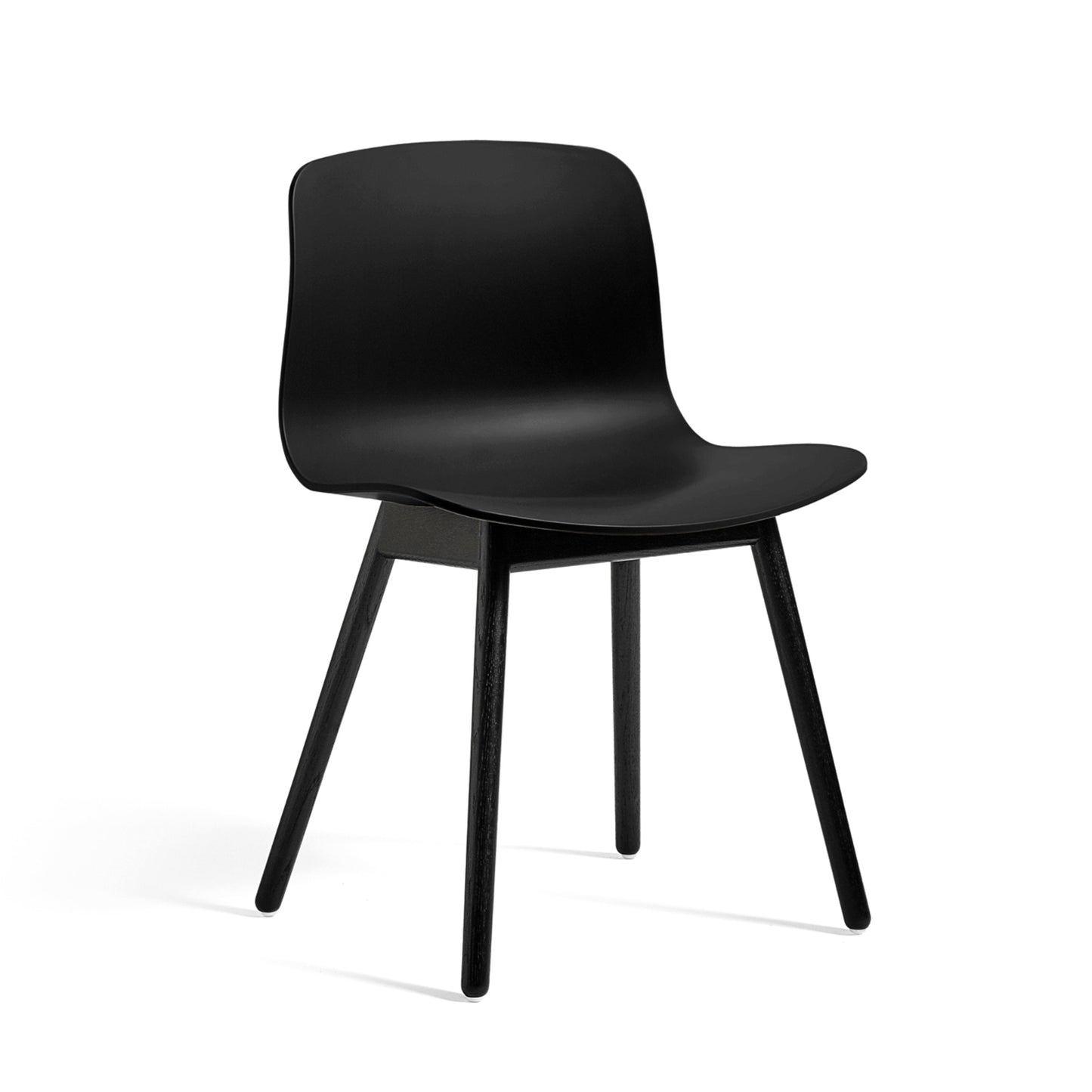 HAY About a Chair AAC12 musta/musta tammi