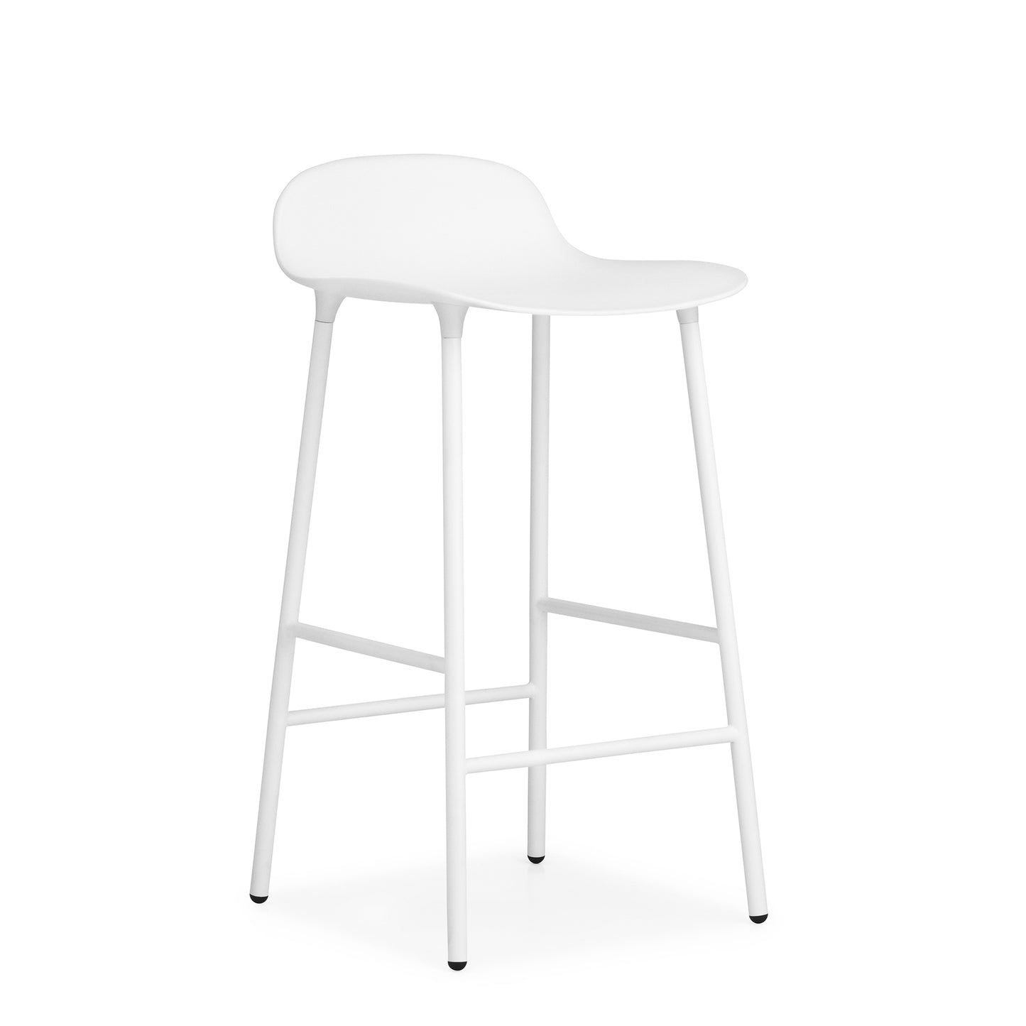 Normann Copenhagen Form baarituoli valkoinen