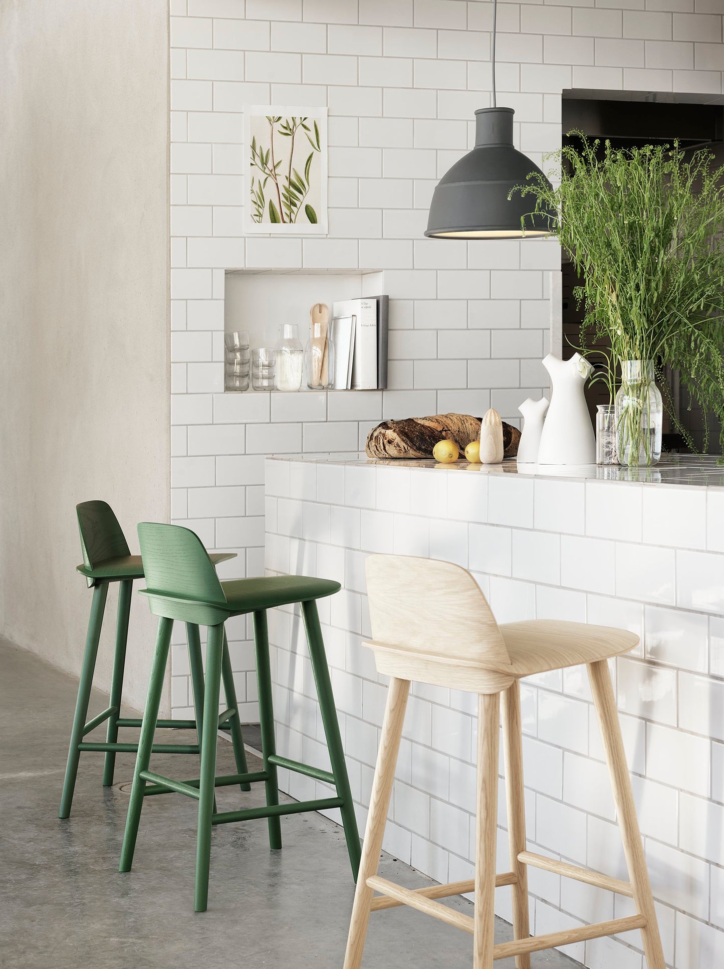 Muuto Unfold vaaleanharmaa