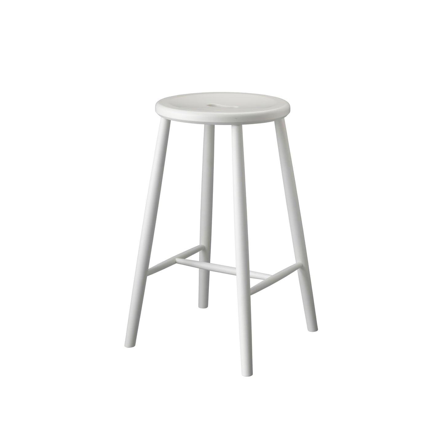 FDB Møbler J27C baarituoli 65cm valkoinen