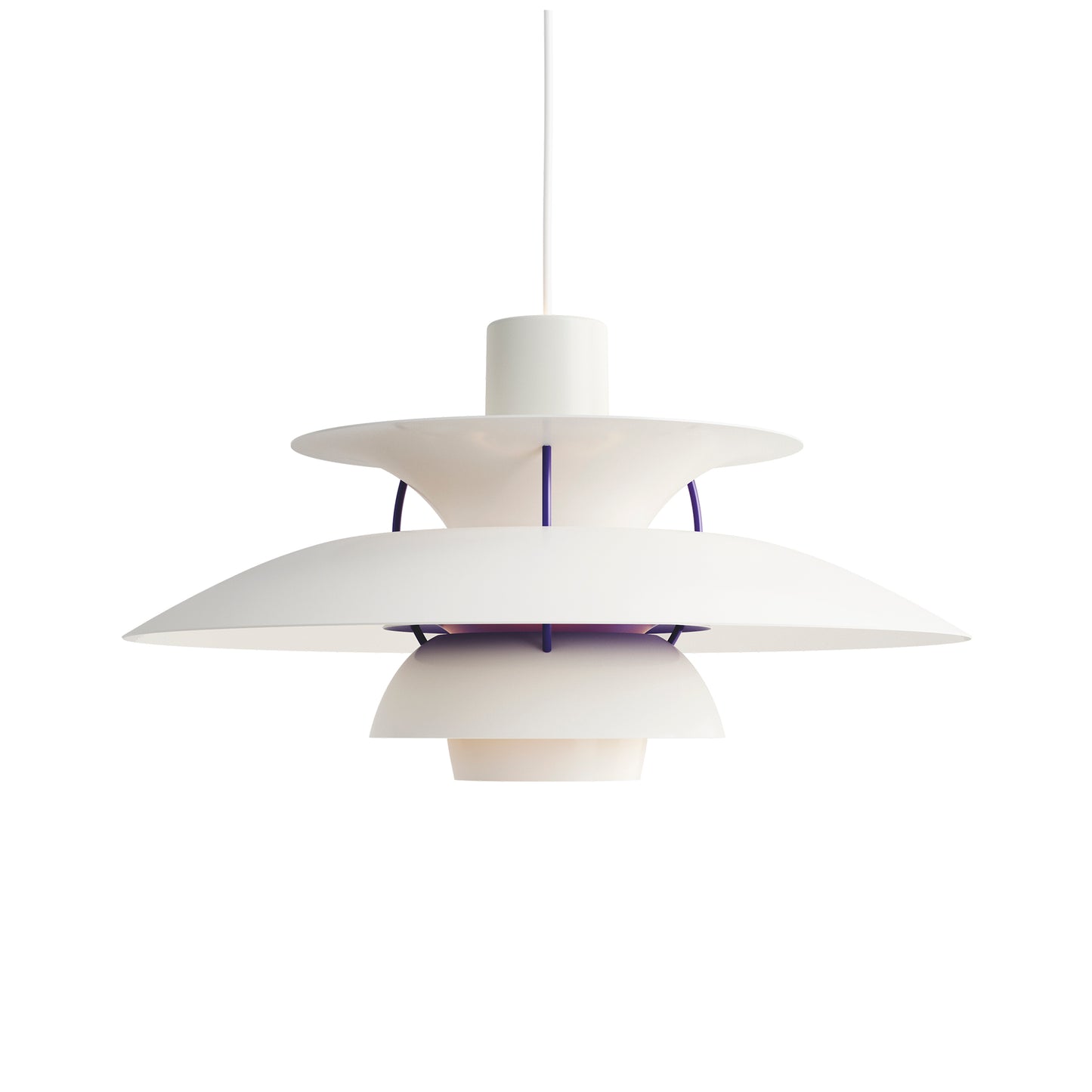 Louis Poulsen PH 5 riippuvalaisin Classic white