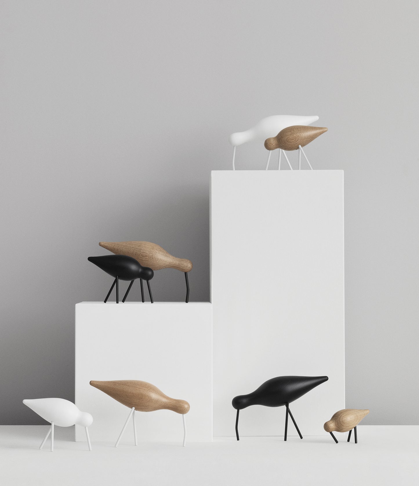 Normann Copenhagen Shorebird S tammi/musta