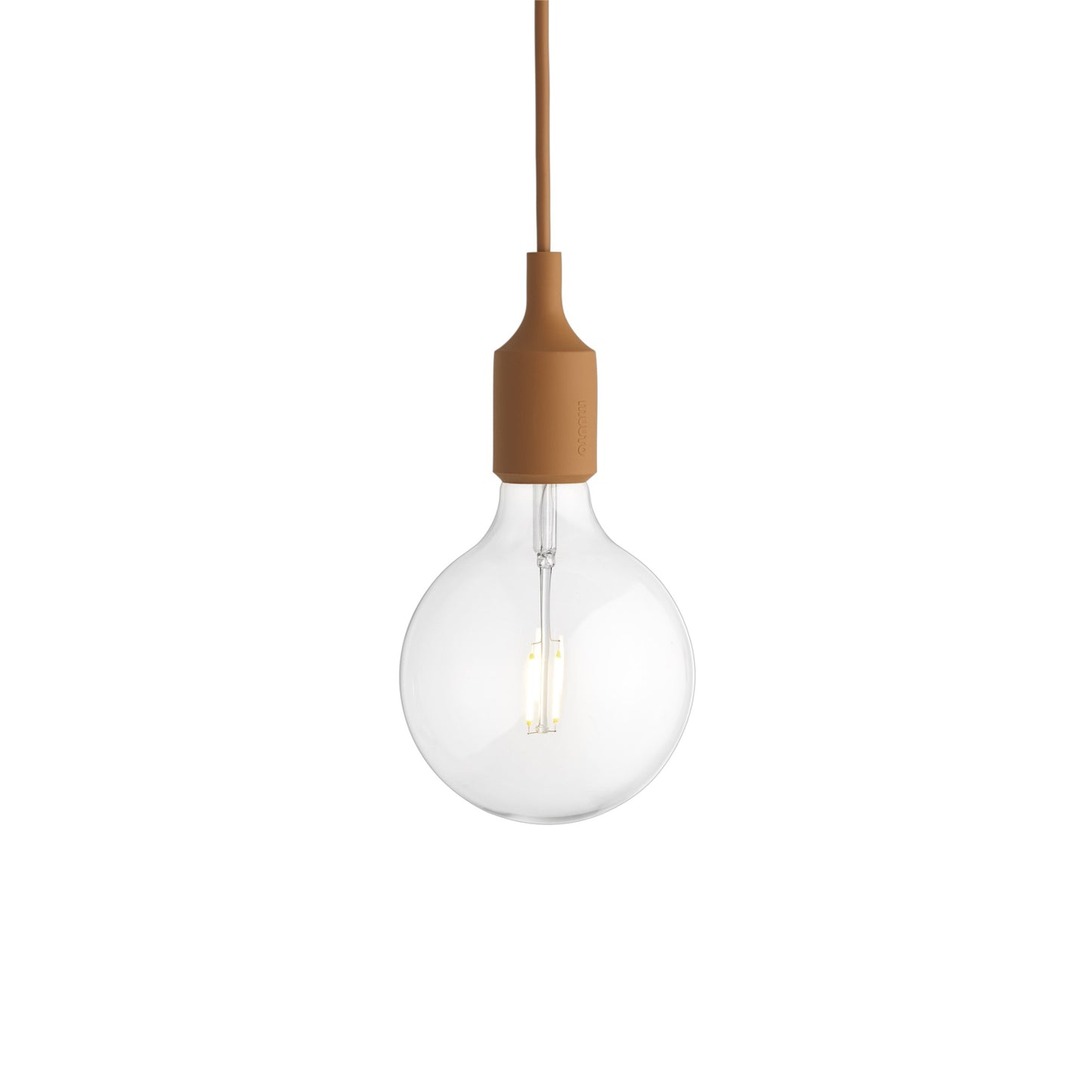 Muuto E27 valaisin savenruskea