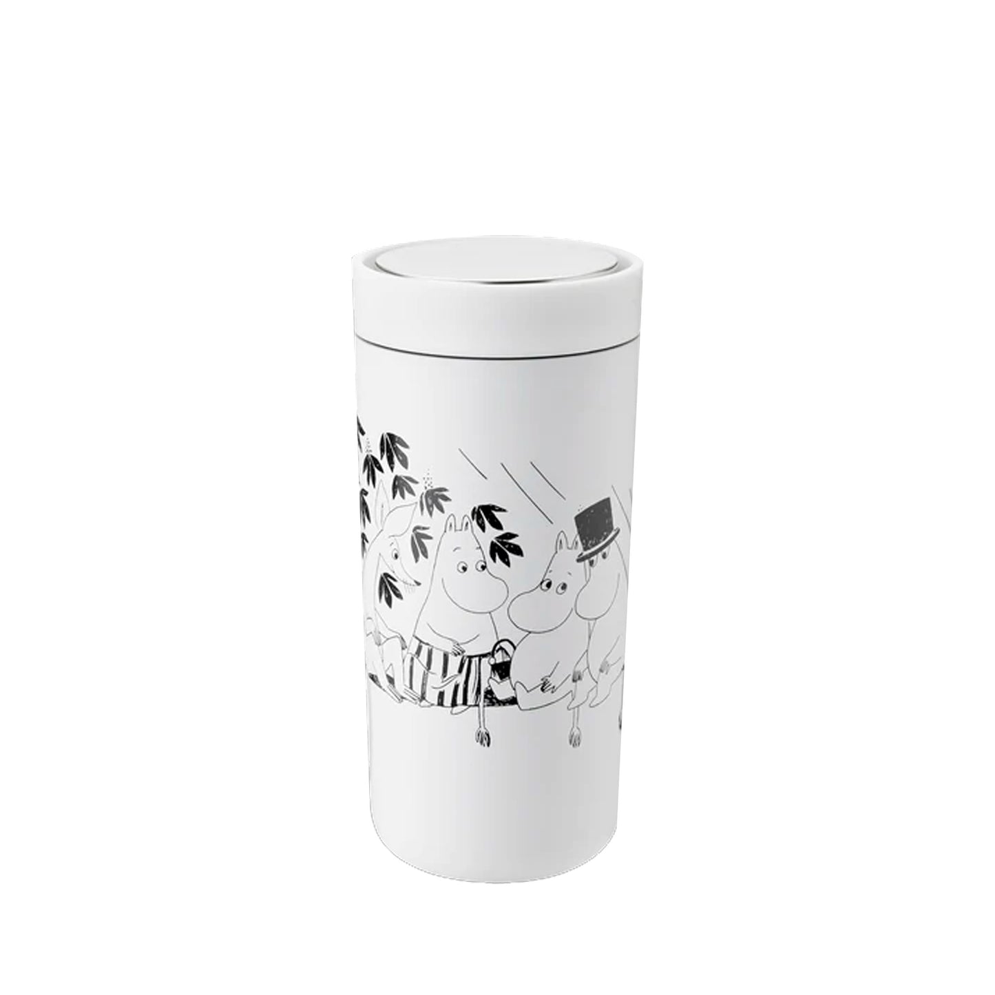 Stelton To Go Click termosmuki 0,4l Moomin valkoinen