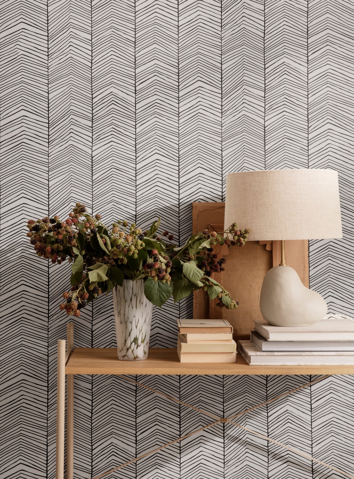 Ferm Living Casca maljakko valkoinen