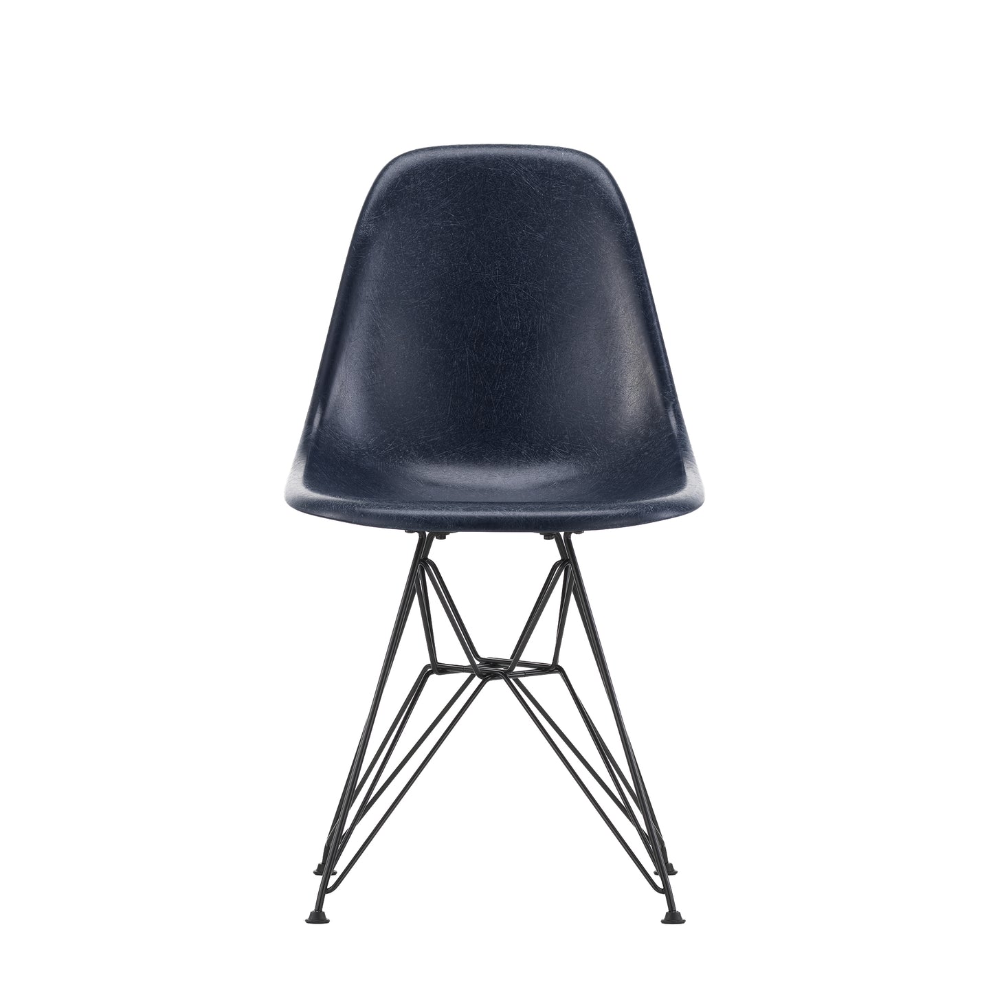 Vitra Eames DSR Fiberglass musta/navy blue