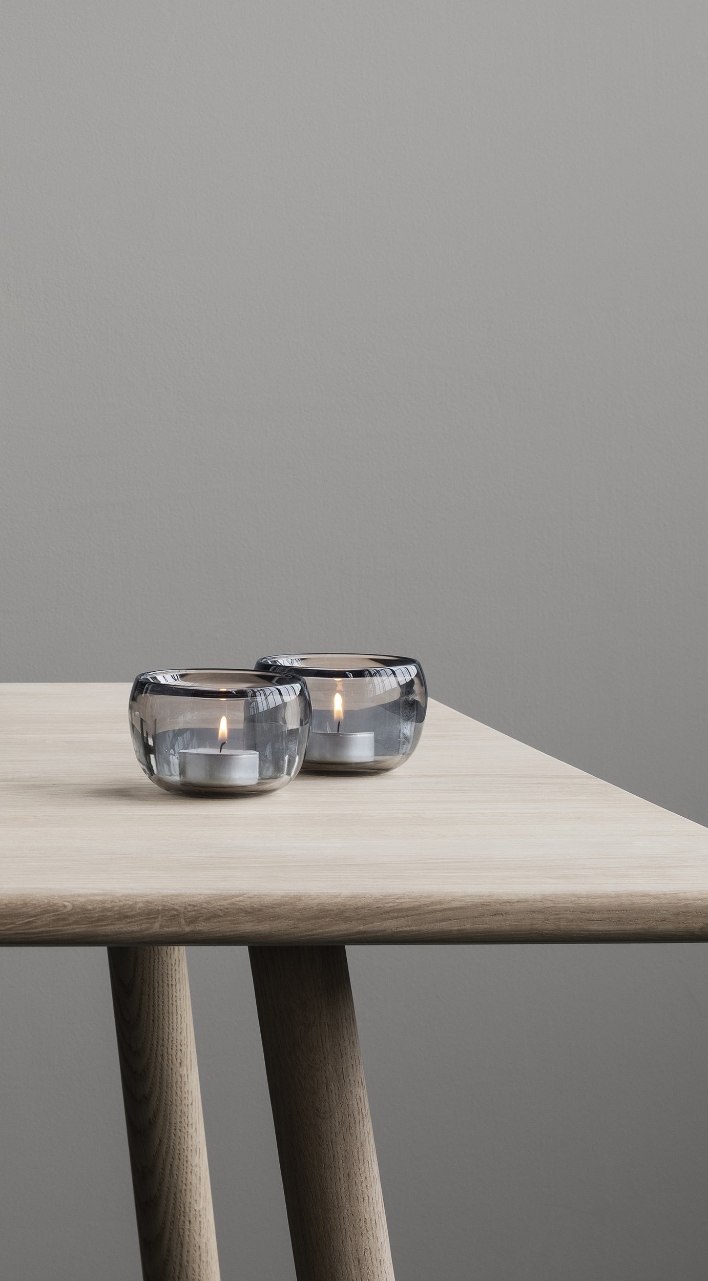 Stelton Ora tuikkukuppi 2kpl savunharmaa