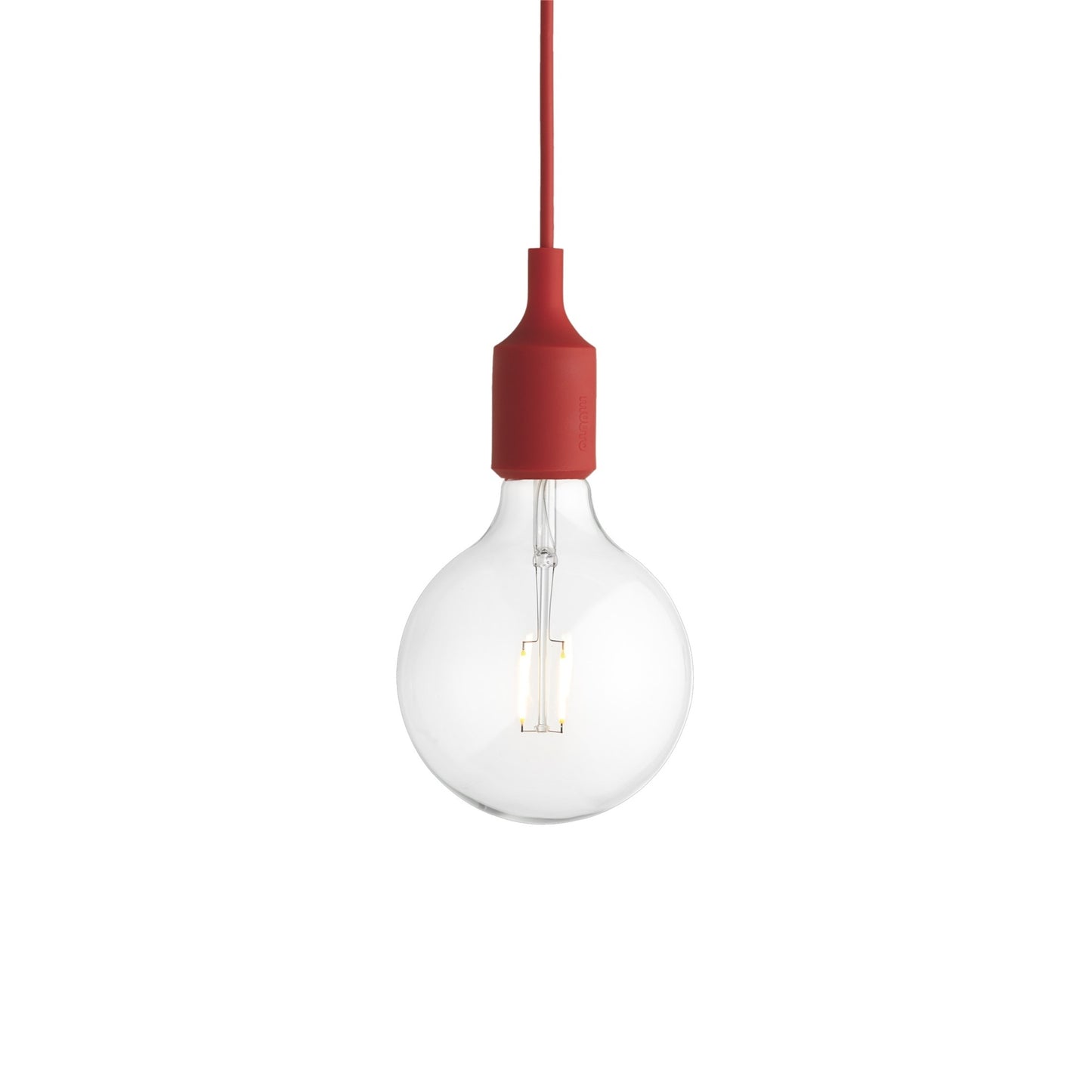 Muuto E27 valaisin punainen