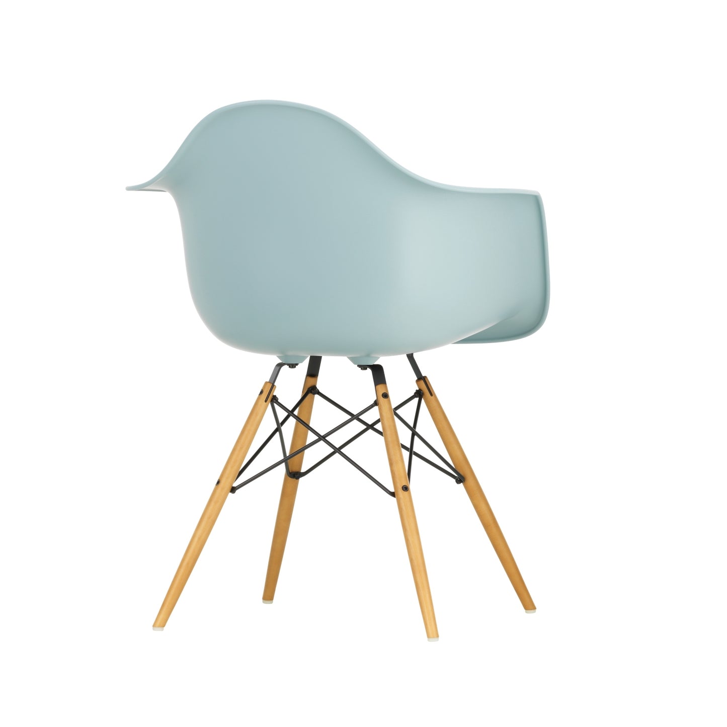 Vitra Eames DAW tuoli jäänharmaa/vaahtera