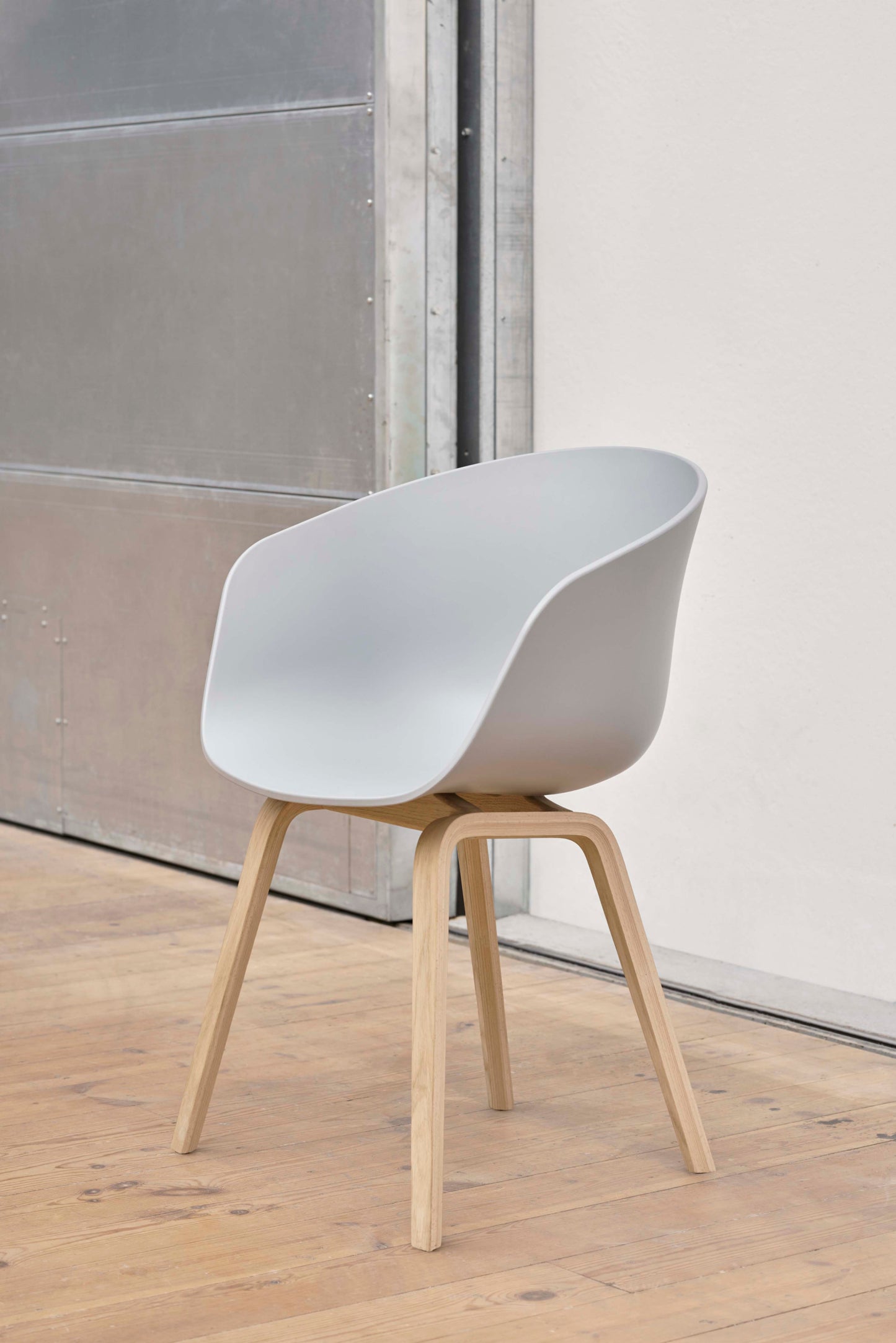 HAY About a Chair AAC22 harmaa/tammi
