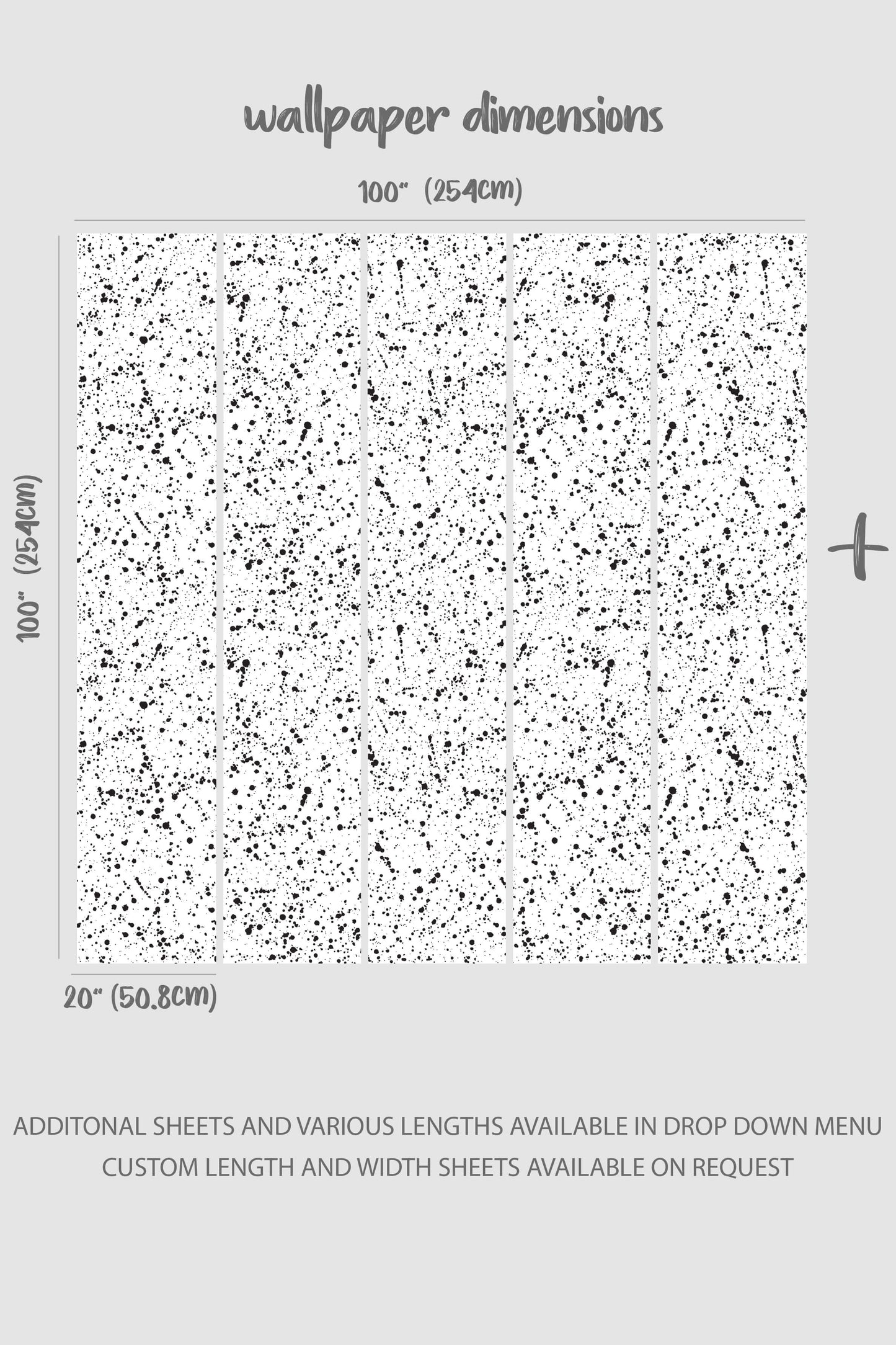 ABSTRACT COLOR SPLASH WALL MURAL