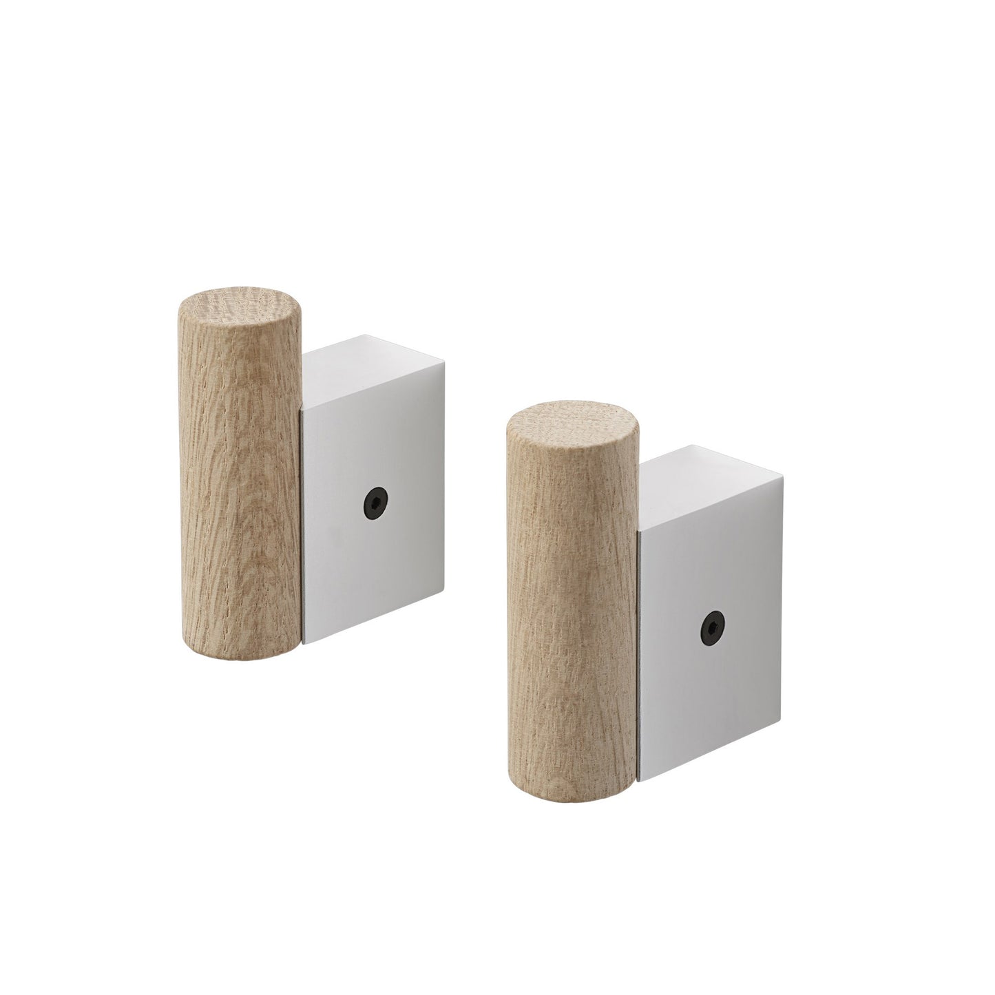 Muuto Attach ripustin 2kpl tammi/alumiini