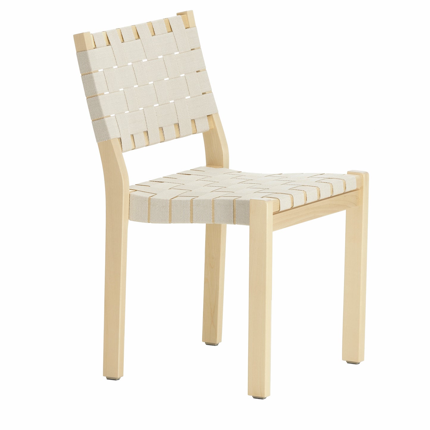 Artek 611 tuoli koivu/valkoinen