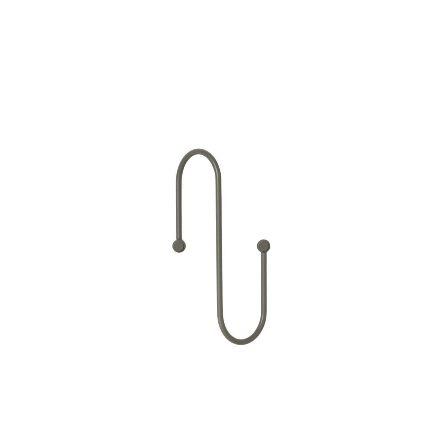 Blomus Curl naulakko S tummanharmaa