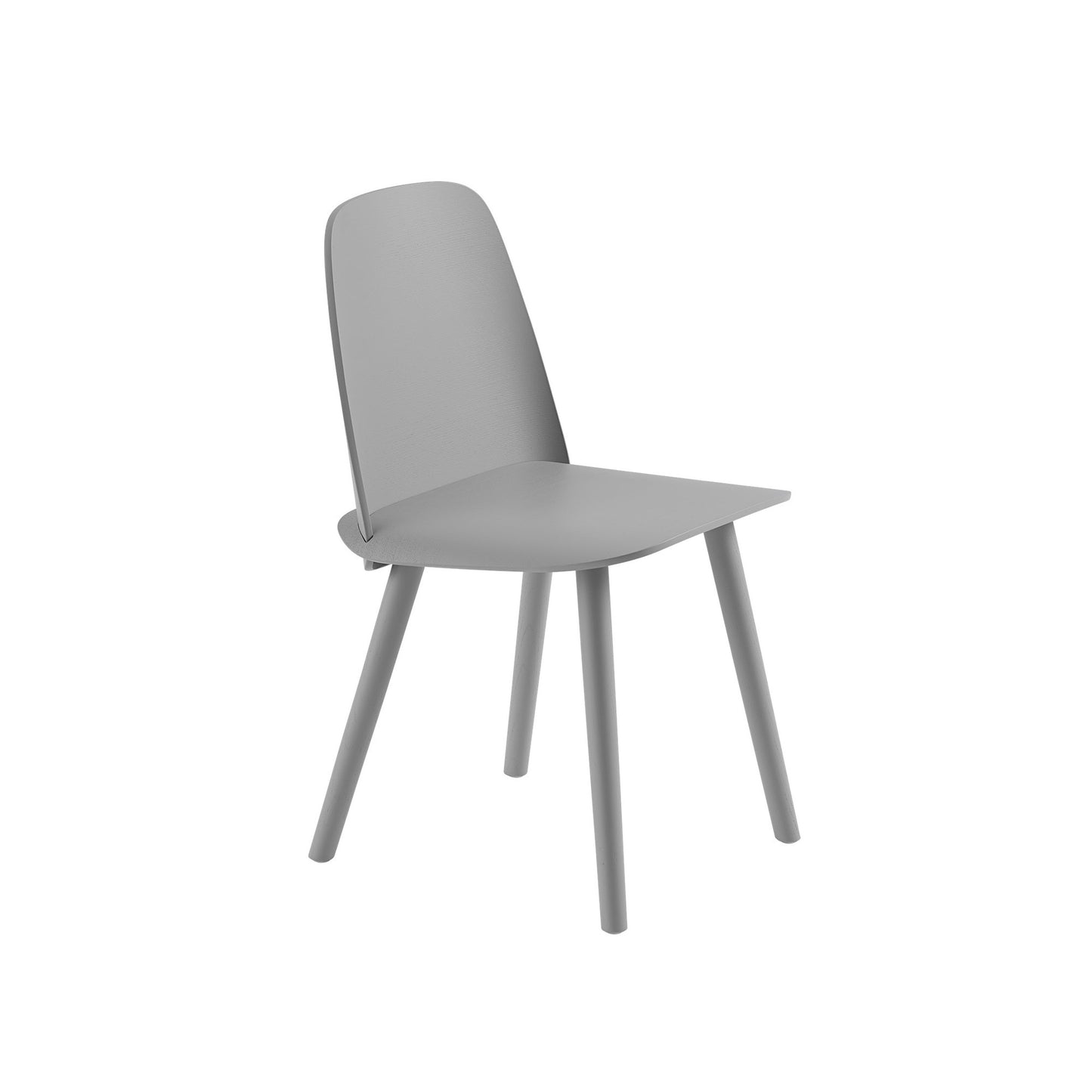 Muuto Nerd tuoli harmaa