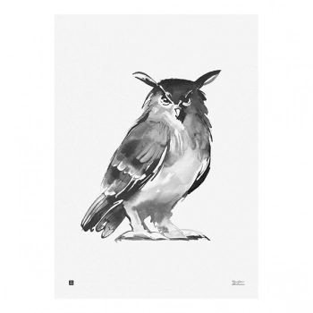 Teemu Järvi Illustrations Huuhkaja juliste