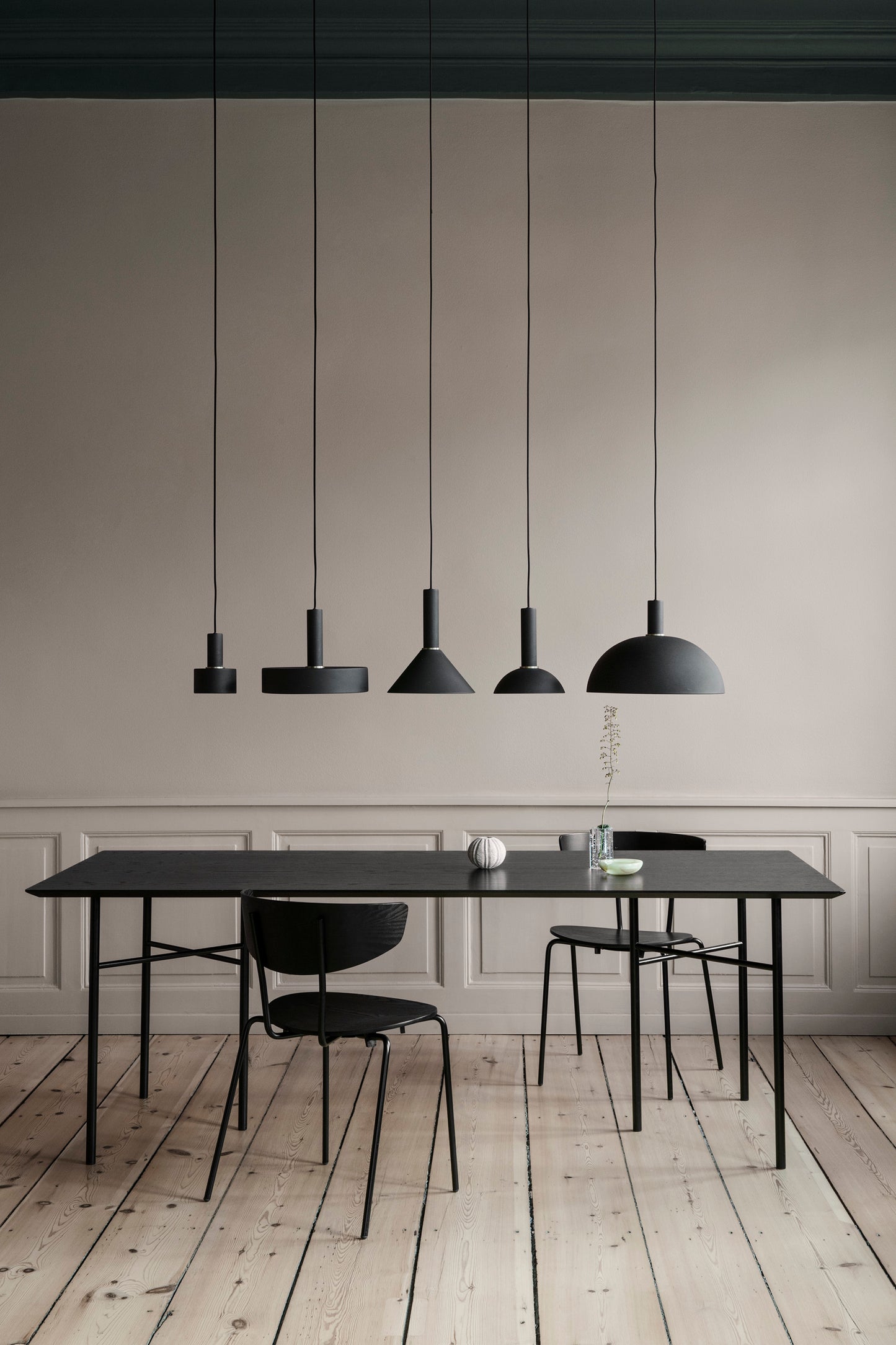 Ferm Living Dome varjostin musta