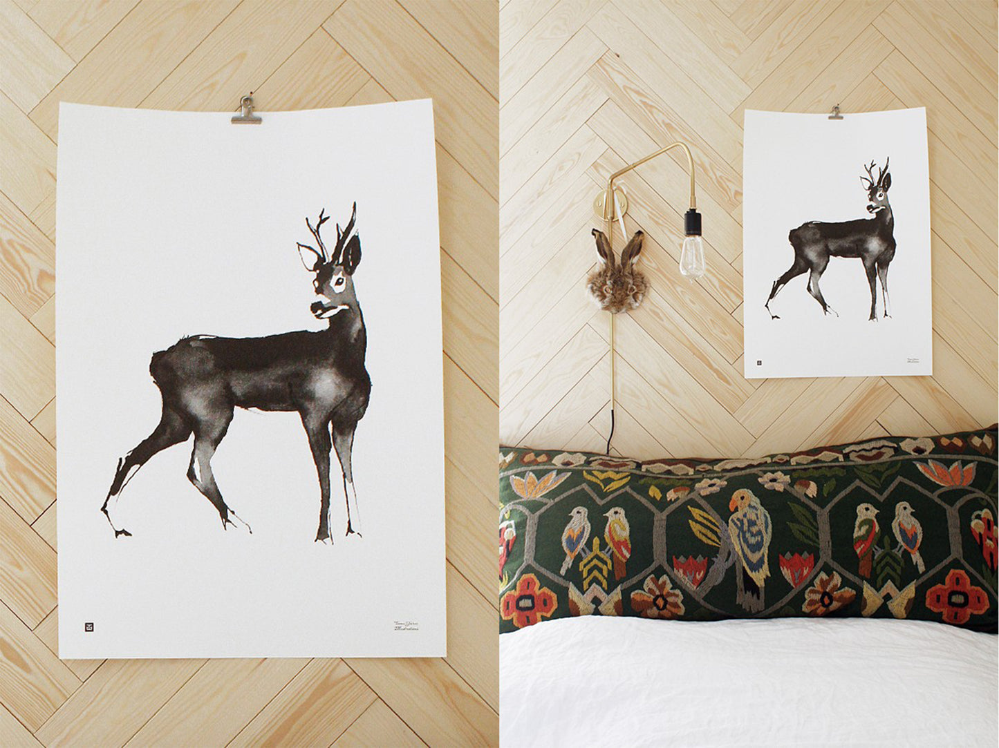 Teemu Järvi Illustrations Kauris juliste