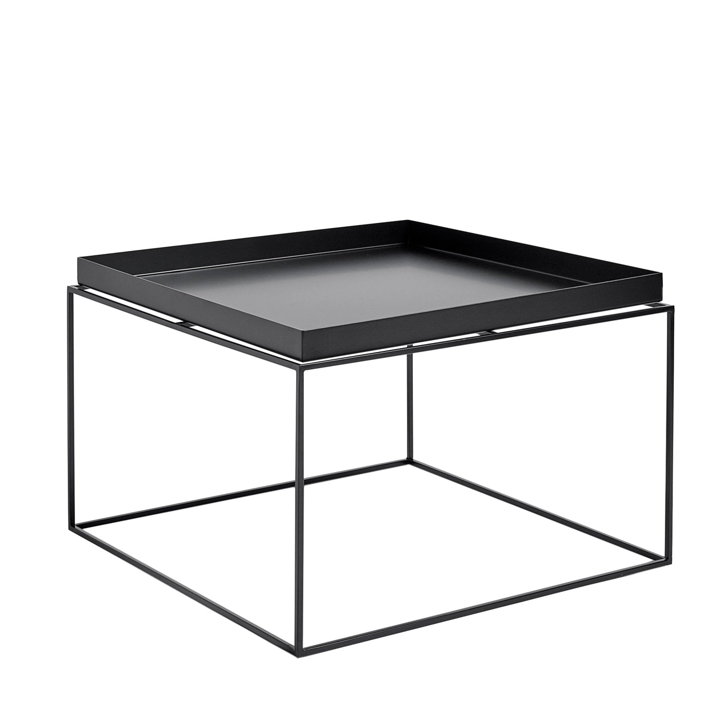 HAY Tray pöytä 60x60 musta