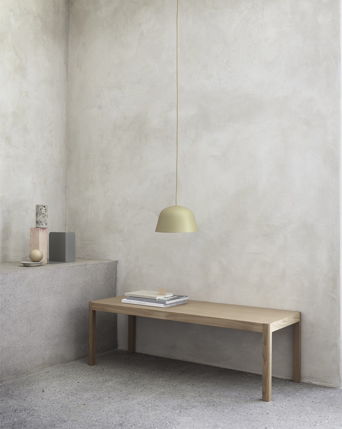 Muuto Compile kirjatuki harmaa