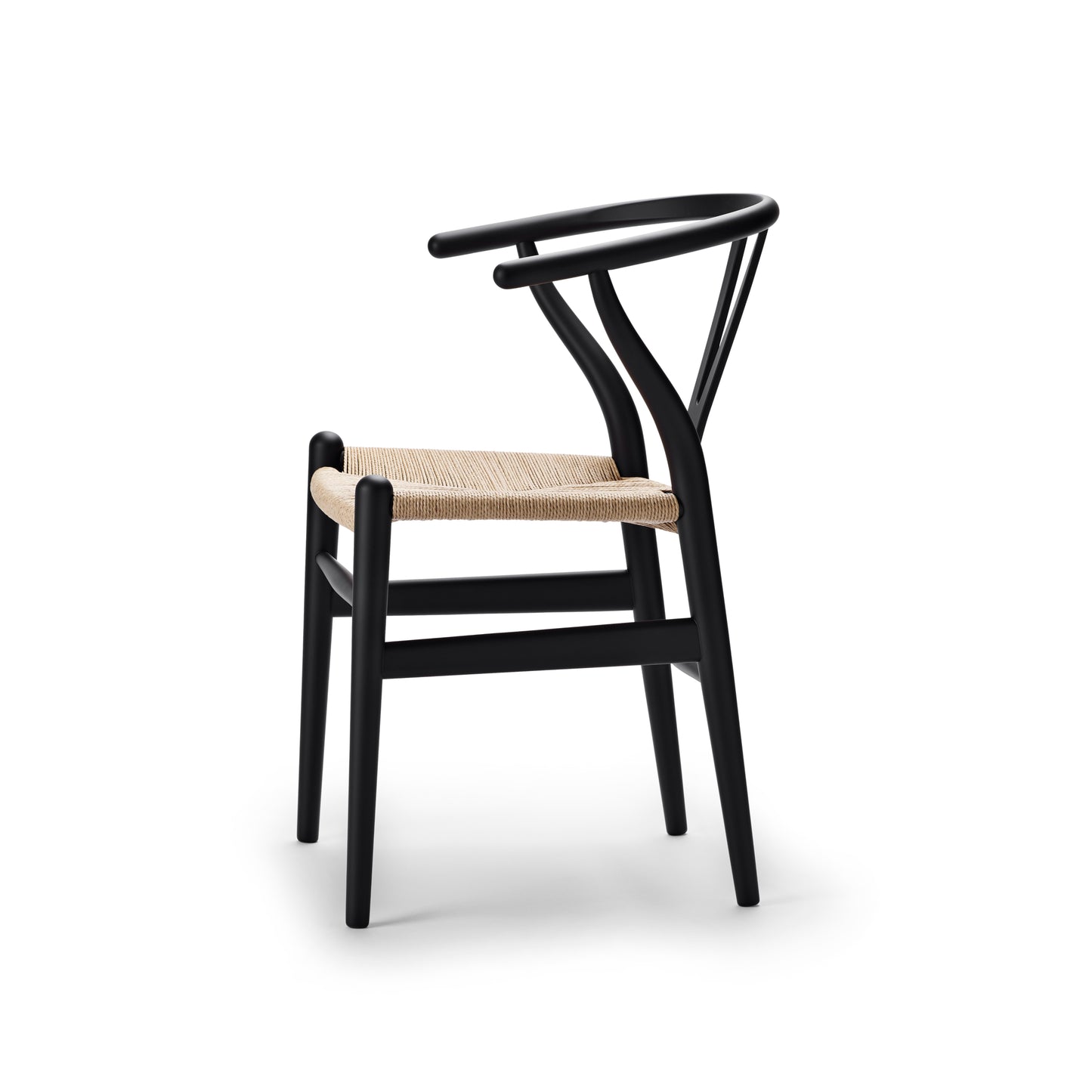 Carl Hansen & Søn CH24 Wishbone Soft musta pyökki/luonnonväri