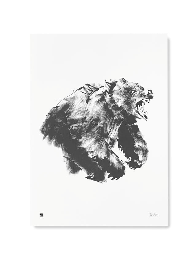Teemu Järvi Illustrations Karhu juliste