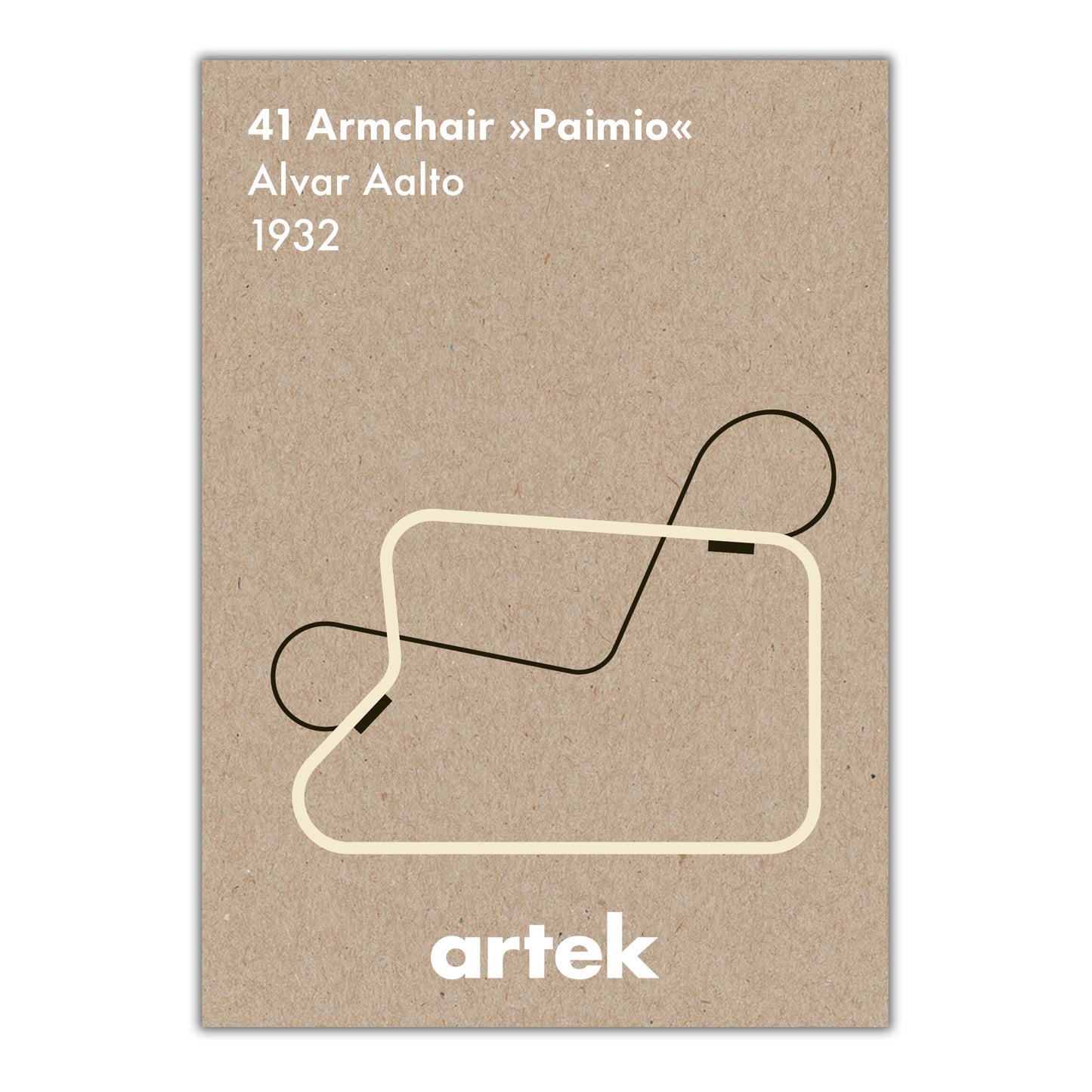 Artek Icons Paimio juliste 50x70