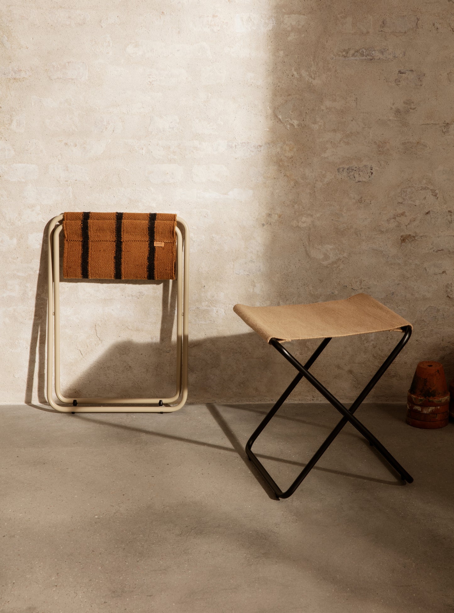 Ferm Living Desert jakkara cashmere/stripe