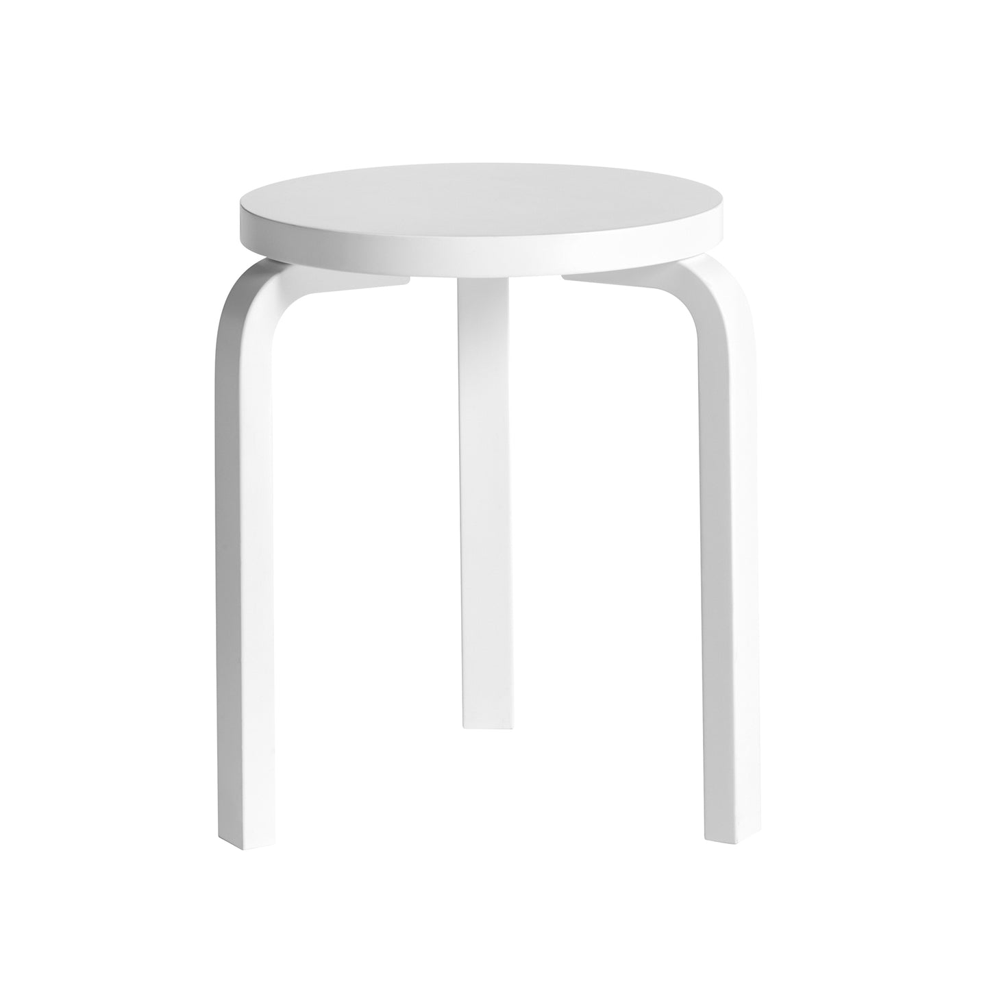 Artek 60 jakkara maalattu valkoinen