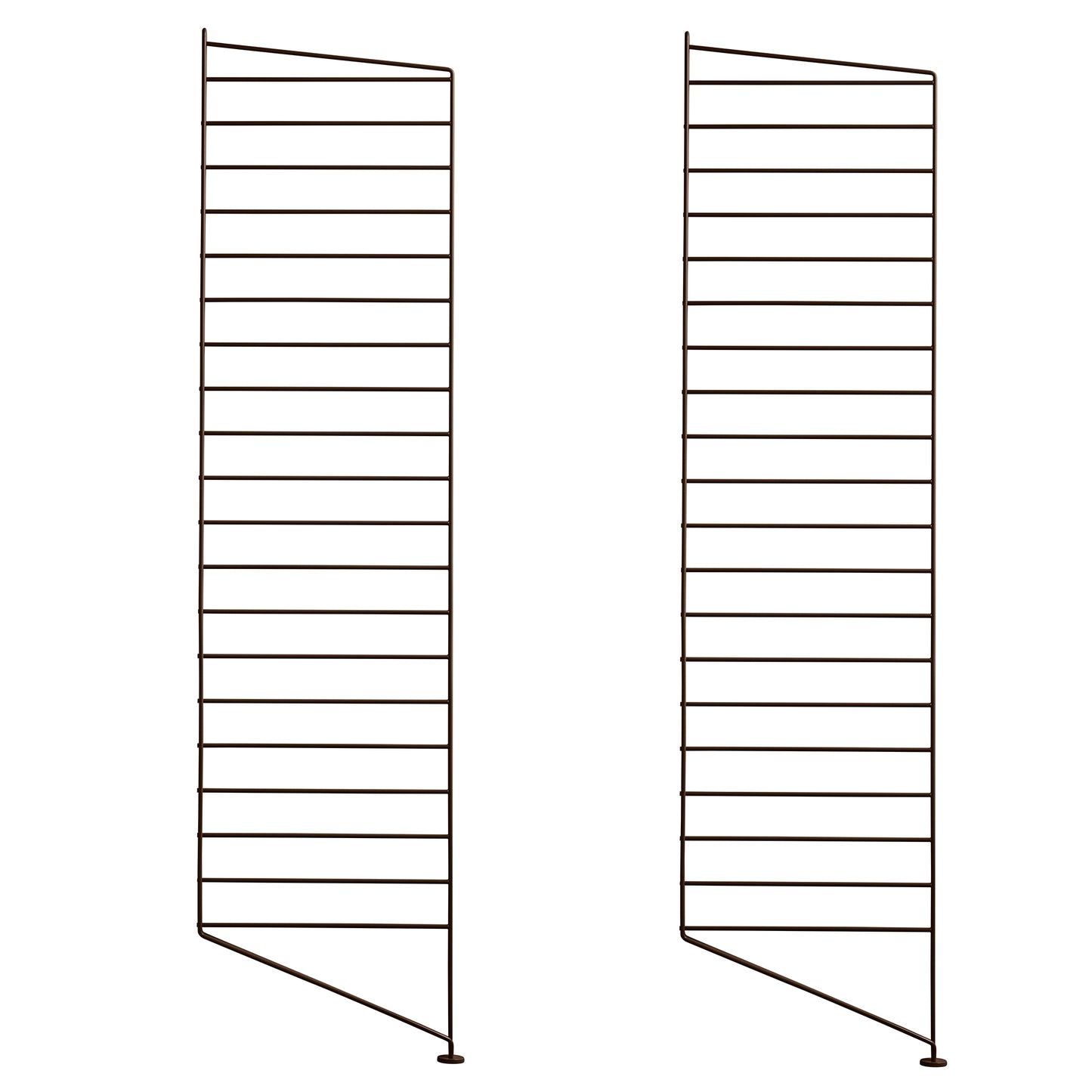 String System lattiapaneeli 115x30 ruskea 2 kpl