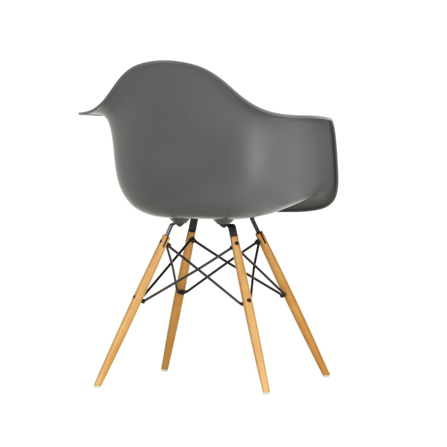 Vitra Eames DAW tuoli harmaa/vaahtera