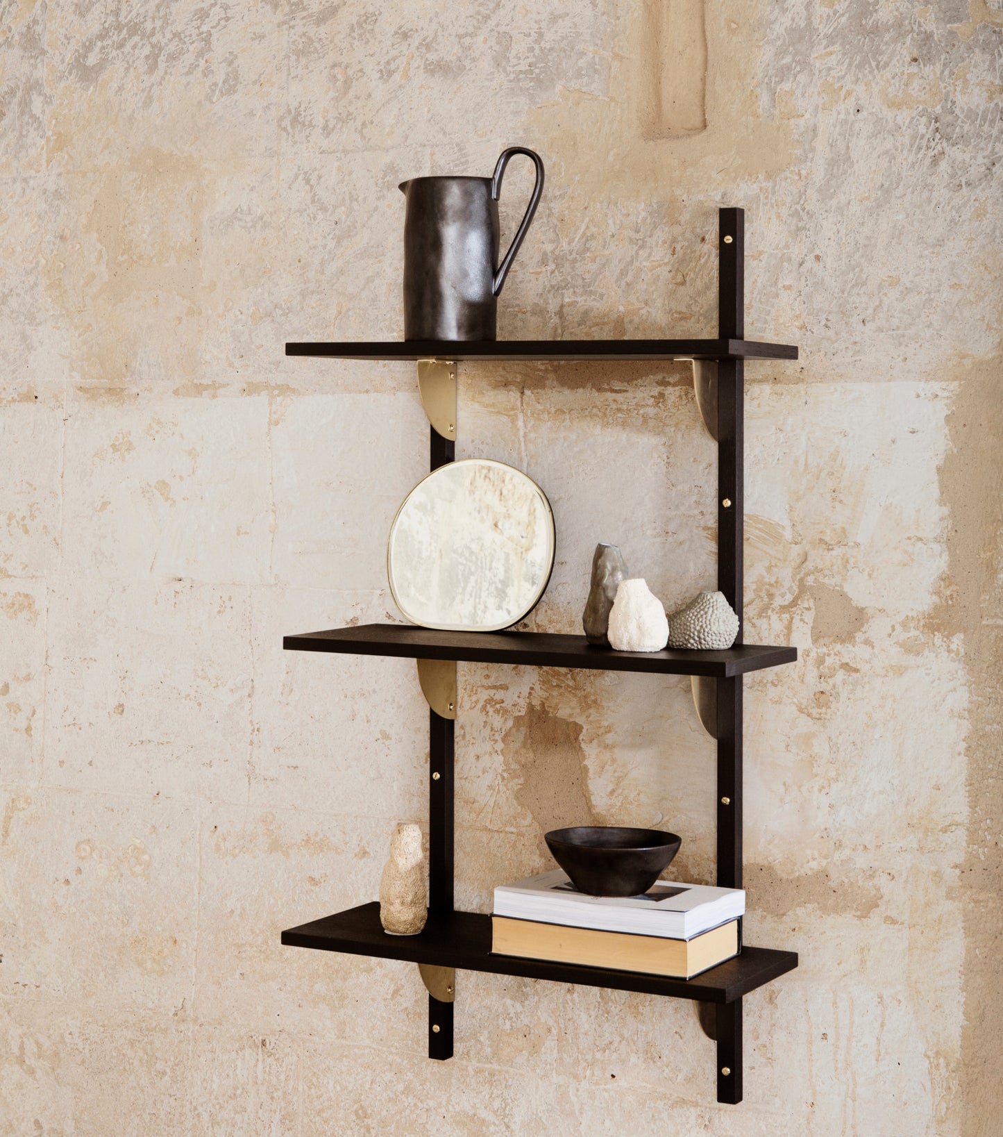 Ferm Living Vulca mini maljakko luonnonvalkoinen