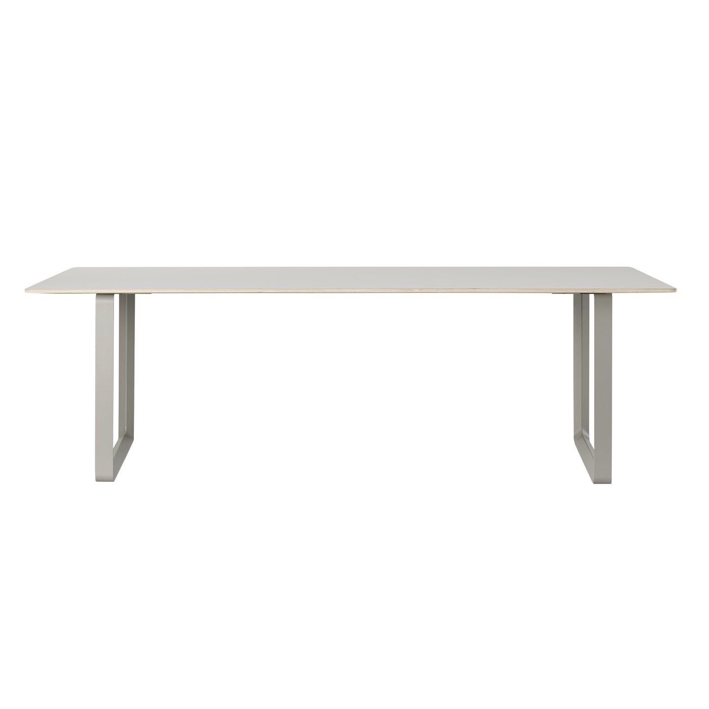 Muuto 70/70 pöytä 225x90 harmaa/harmaa