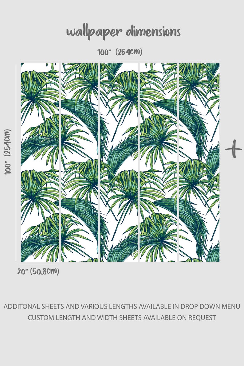 Tropical Palm Wallpaper Mural